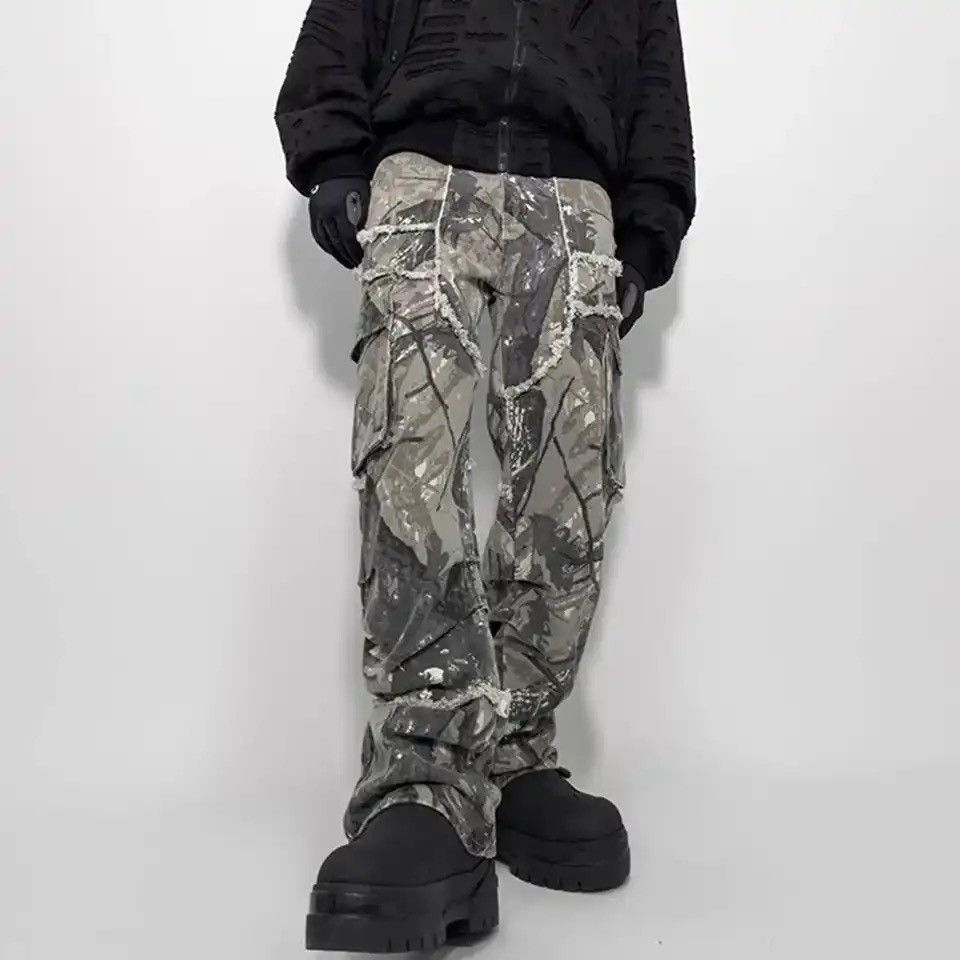 Camo Camouflage Y2K Fashion Baggy Jeans Cargo Pants | Grailed