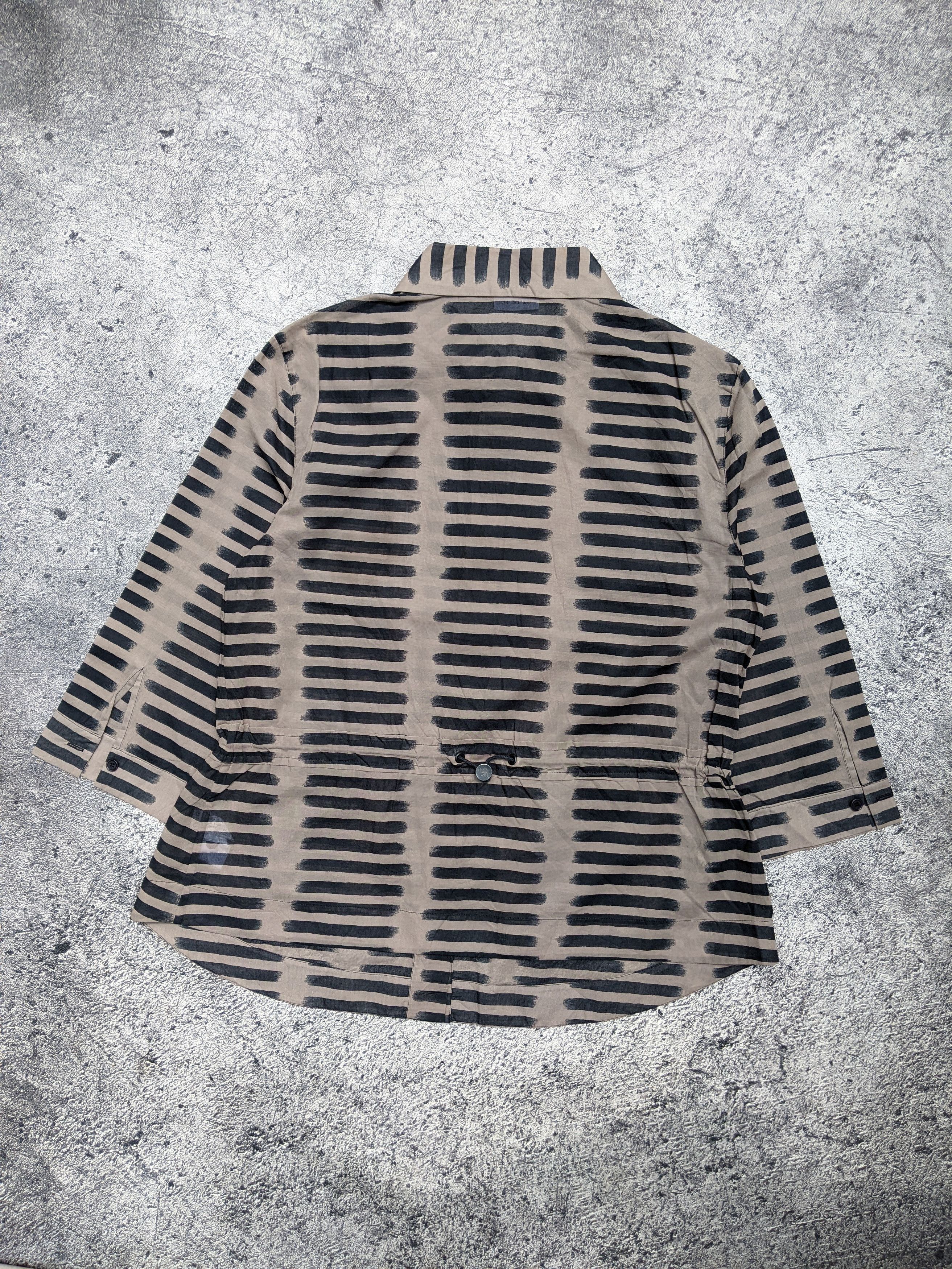 Akris Akris Punto Semi Sheer 3/4 Sleeve Blouse Size M / US 6-8 / IT 42-44 - 2 Thumbnail