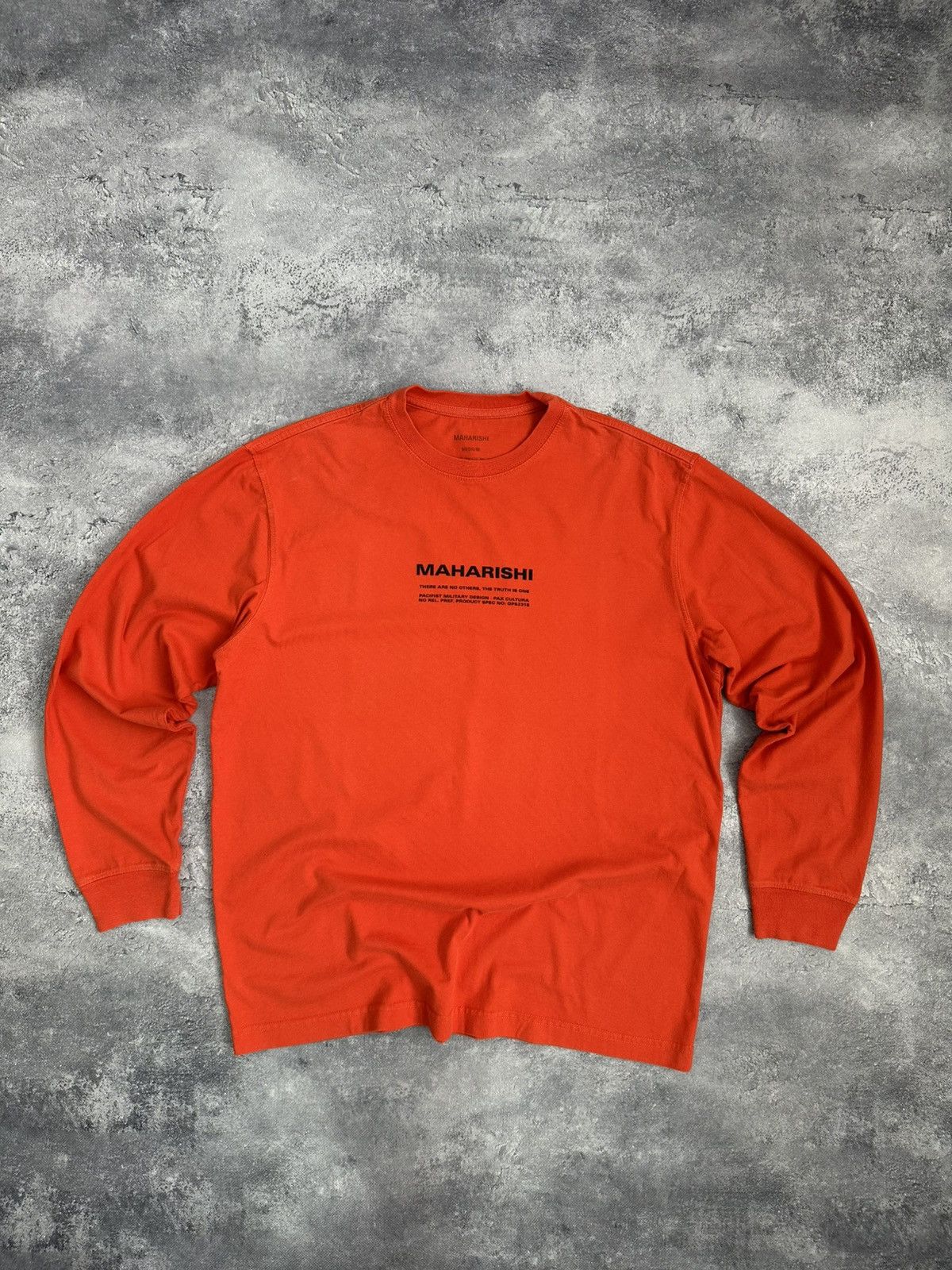 Maharishi Maharishi Japanese Centre Logo Long Sleeve Organic tee Size US M / EU 48-50 / 2 - 1 Thumbnail