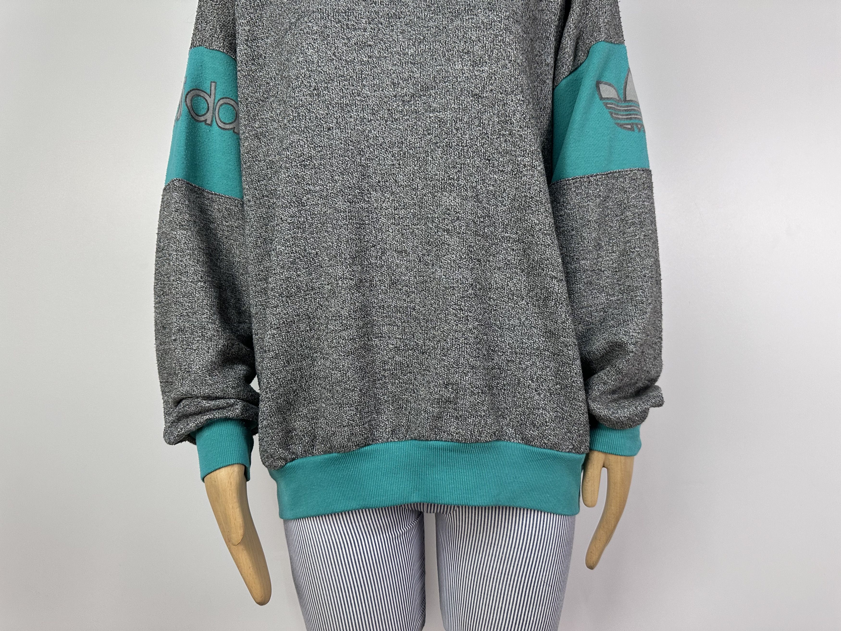Adidas × Vintage Adidas Vintage Sweatshirt Womans Gay 90's Size L Size L / US 10 / IT 46 - 4 Thumbnail