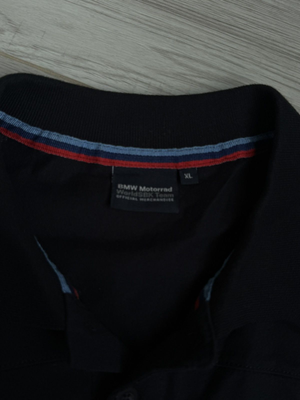 BMW BMW Motorrad Motorsport Team Polo Shirt Black Racing Sponsor Size US XL / EU 56 / 4 - 3 Thumbnail