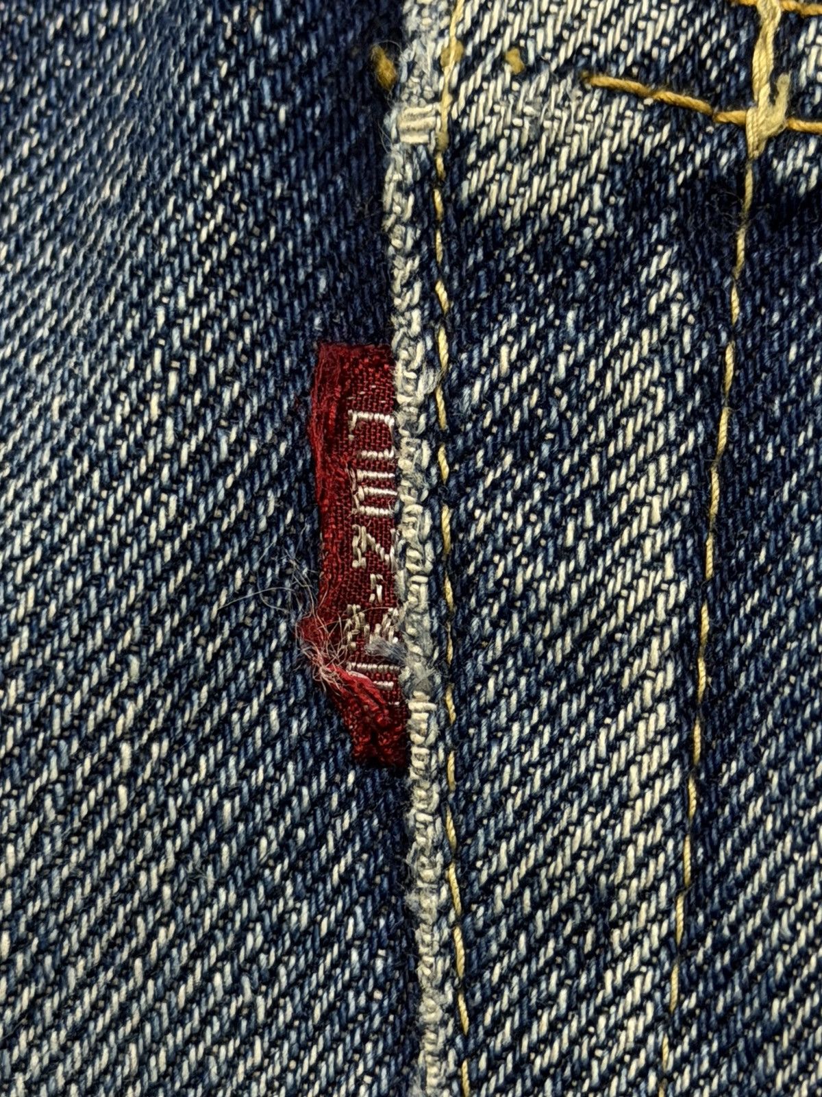 Denime Vintage 90s Denime Selvedge Denim Jeans Made in Japan | W33 Size US 33 - 14 Thumbnail