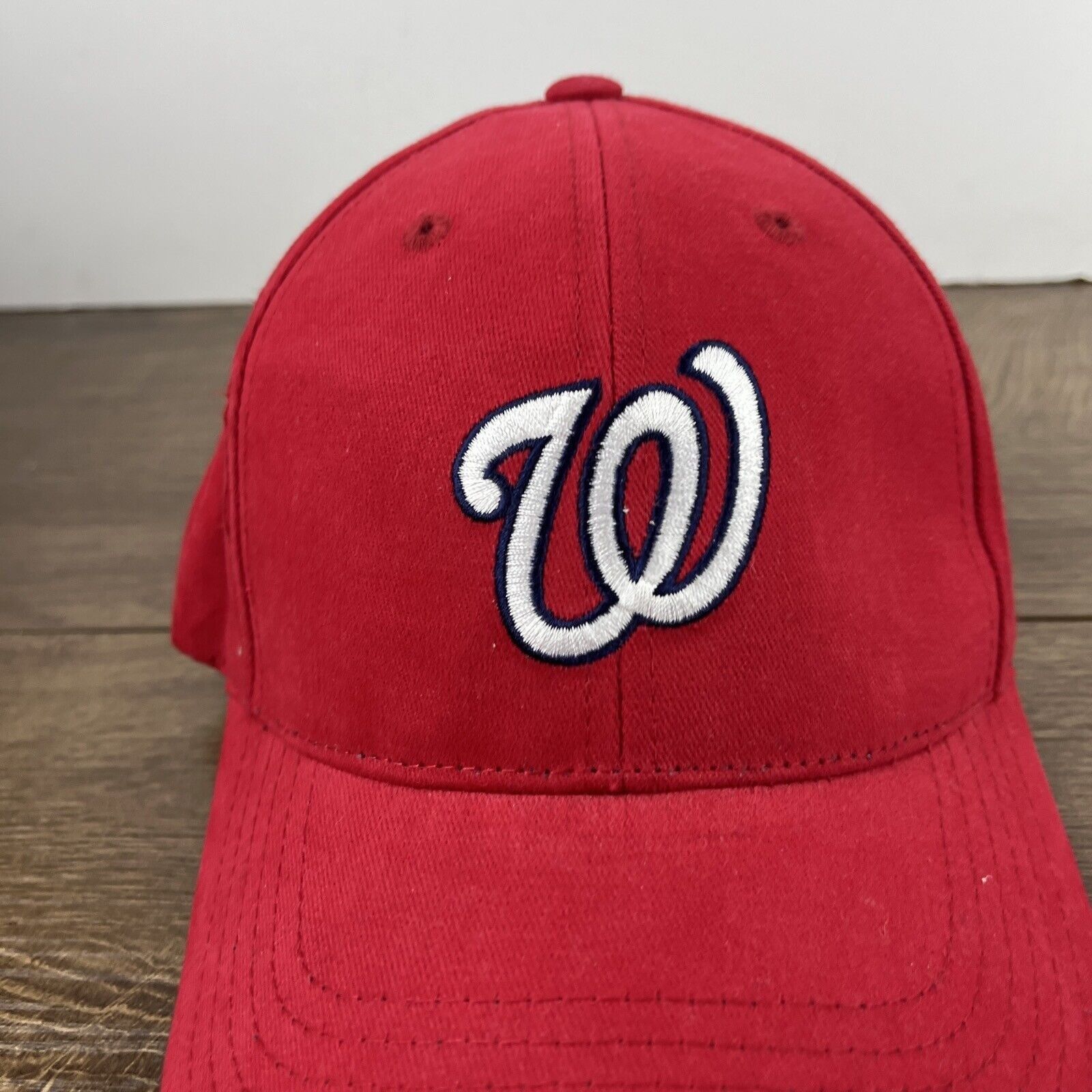 Other Washington Nationals Hat MLB Nats Hat Red Adjustable Hat Adu Size ONE SIZE - 7 Thumbnail