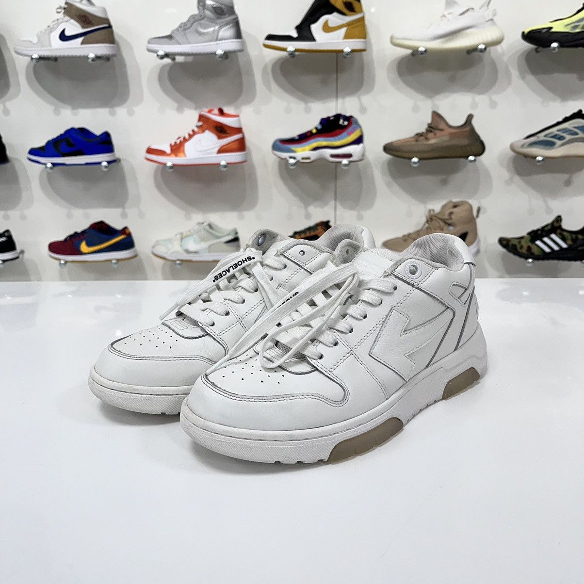 image of Off White - White Out Of Office Sneakers, Men's (Size 7)