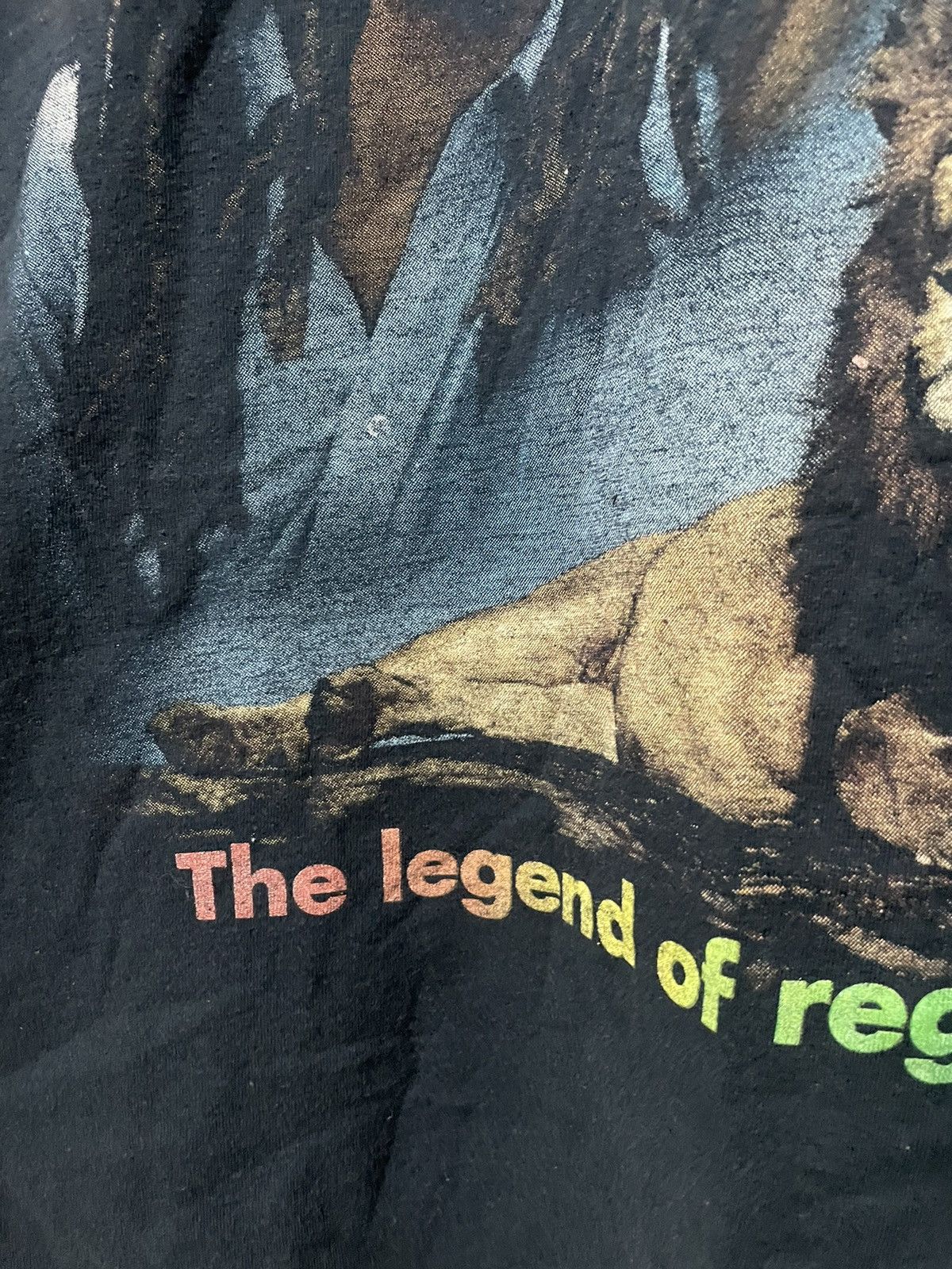 Band Tees Vintage 90s Bob Marley The Legend of Reggae Rare Tee Size US XL / EU 56 / 4 - 8 Thumbnail
