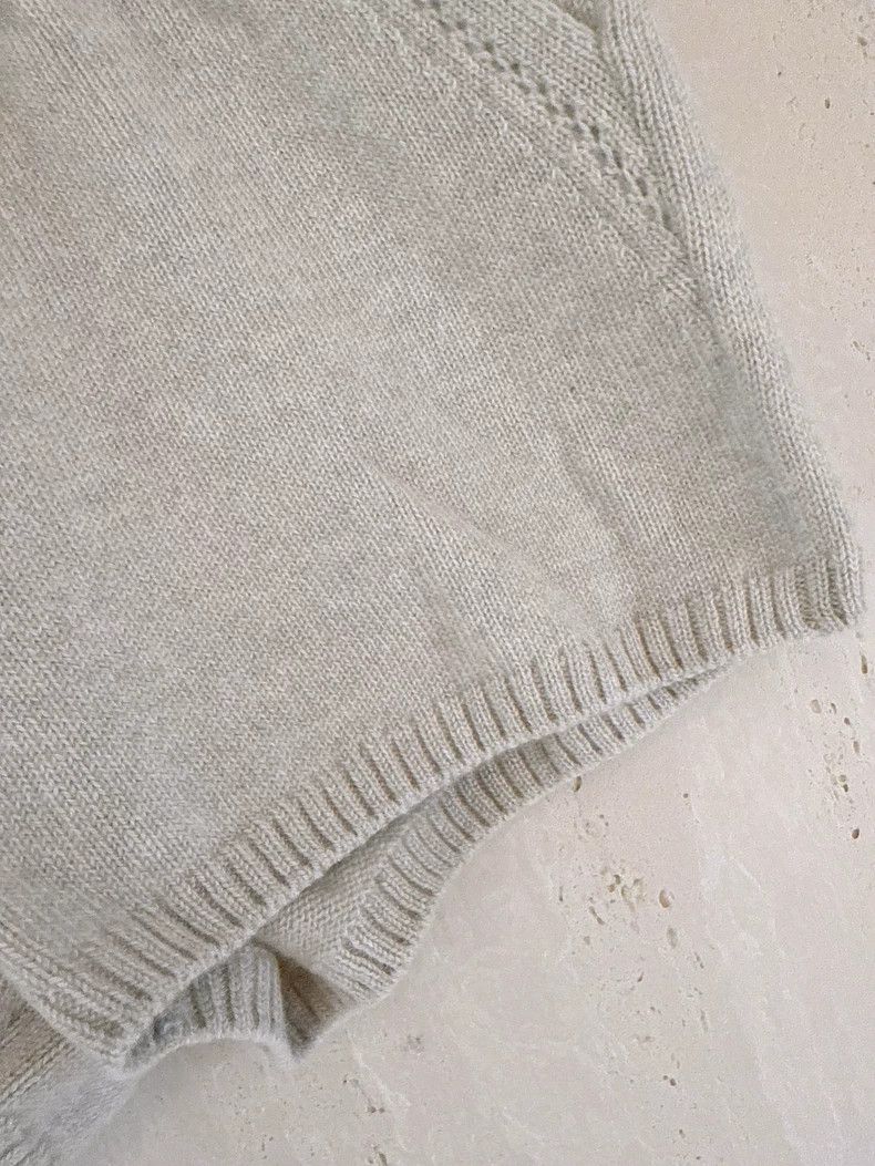 Loro Piana LORO PIANA sizeXS Gray baby cashmere shorts Size 28" / US 6 / IT 42 - 4 Thumbnail