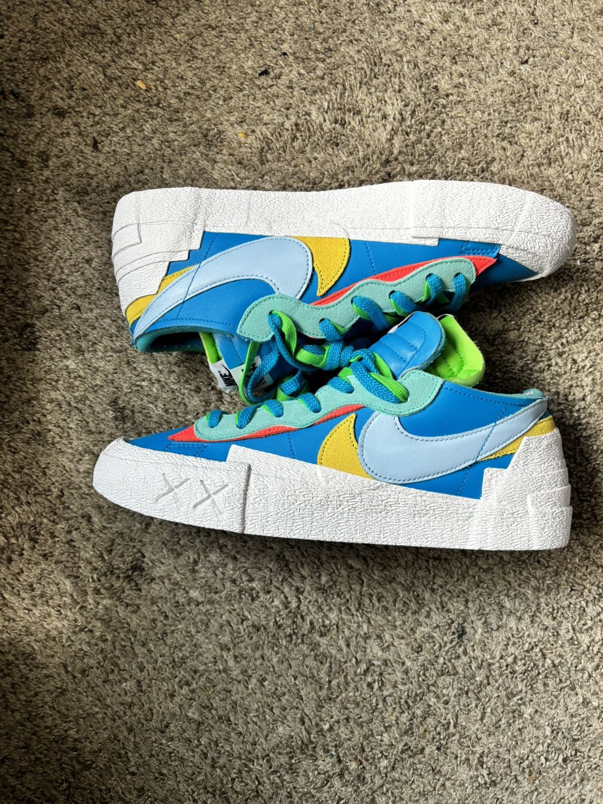 Kaws × Nike × Sacai Nike BlazerLow/Sacai/ Kaws Size US 11 / EU 44 - 6 Thumbnail