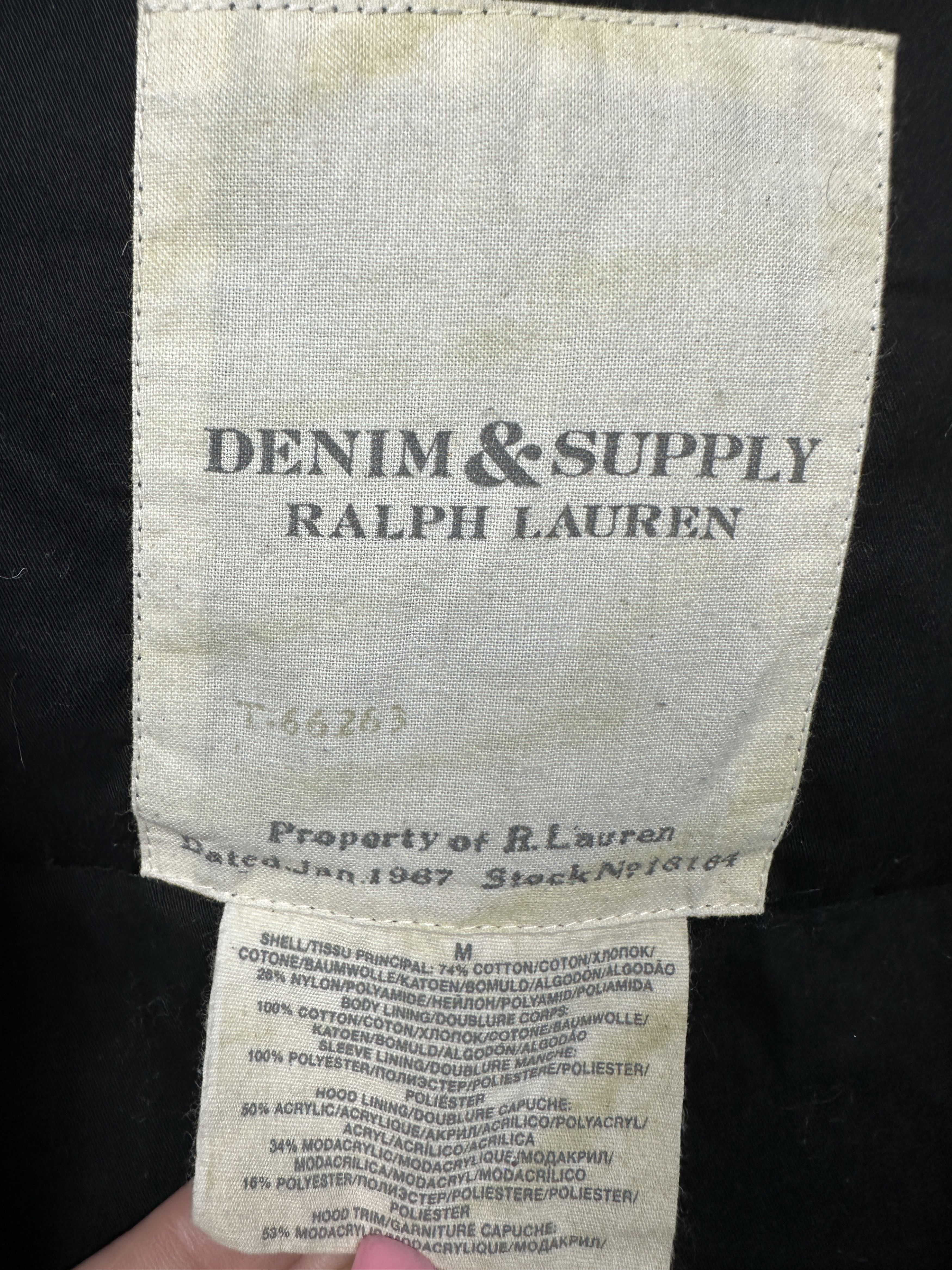 Polo Ralph Lauren Denim Supply Polo Ralph Lauren Womens Down Jacket Size M / US 6-8 / IT 42-44 - 3 Thumbnail