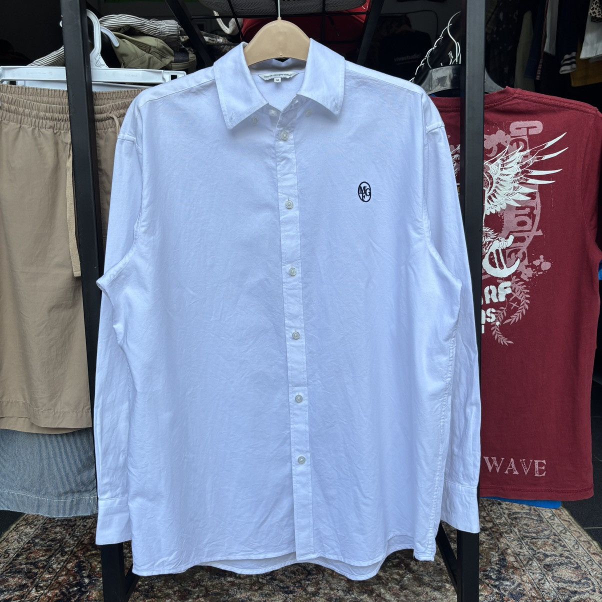 Marithe + Francois Girbaud Marithe Francoid Girbaud MFG White Shirts Size US M / EU 48-50 / 2 - 1 Thumbnail