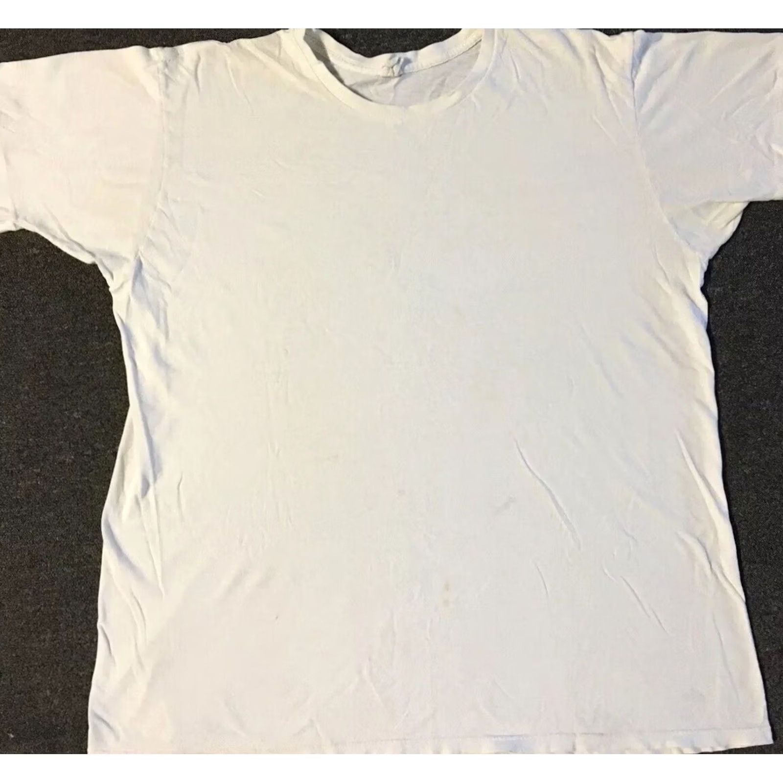 Vintage VINTAGE Faded Distress Shirt XL XXL Grunge Biker Punk Skate Surf Trucker 80s 90s Shirt Mens White 90s Grunge USA Rock 90s Vintage Shirt XL Mens White Size US XL / EU 56 / 4 - 2 Thumbnail