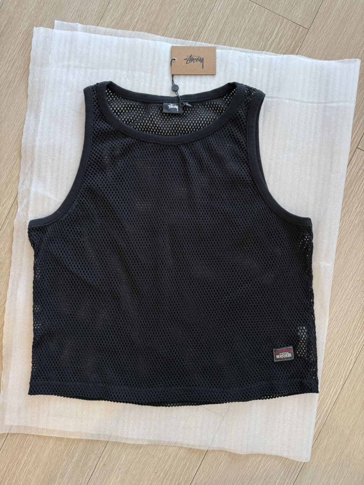 Stussy Mesh Tank Top | Grailed
