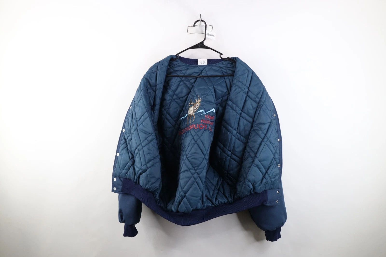 Vintage Vintage 70s Streetwear Elk Foundation Bomber Jacket USA Size US M / EU 48-50 / 2 - 11 Thumbnail