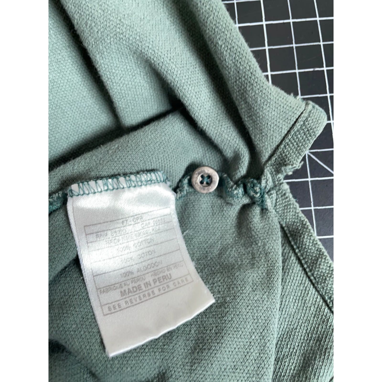Nike VINTAGE Nike Polo Shirt Men Large Green 90s Retro Sports Pique Cotton Casual Size US L / EU 52-54 / 3 - 4 Thumbnail