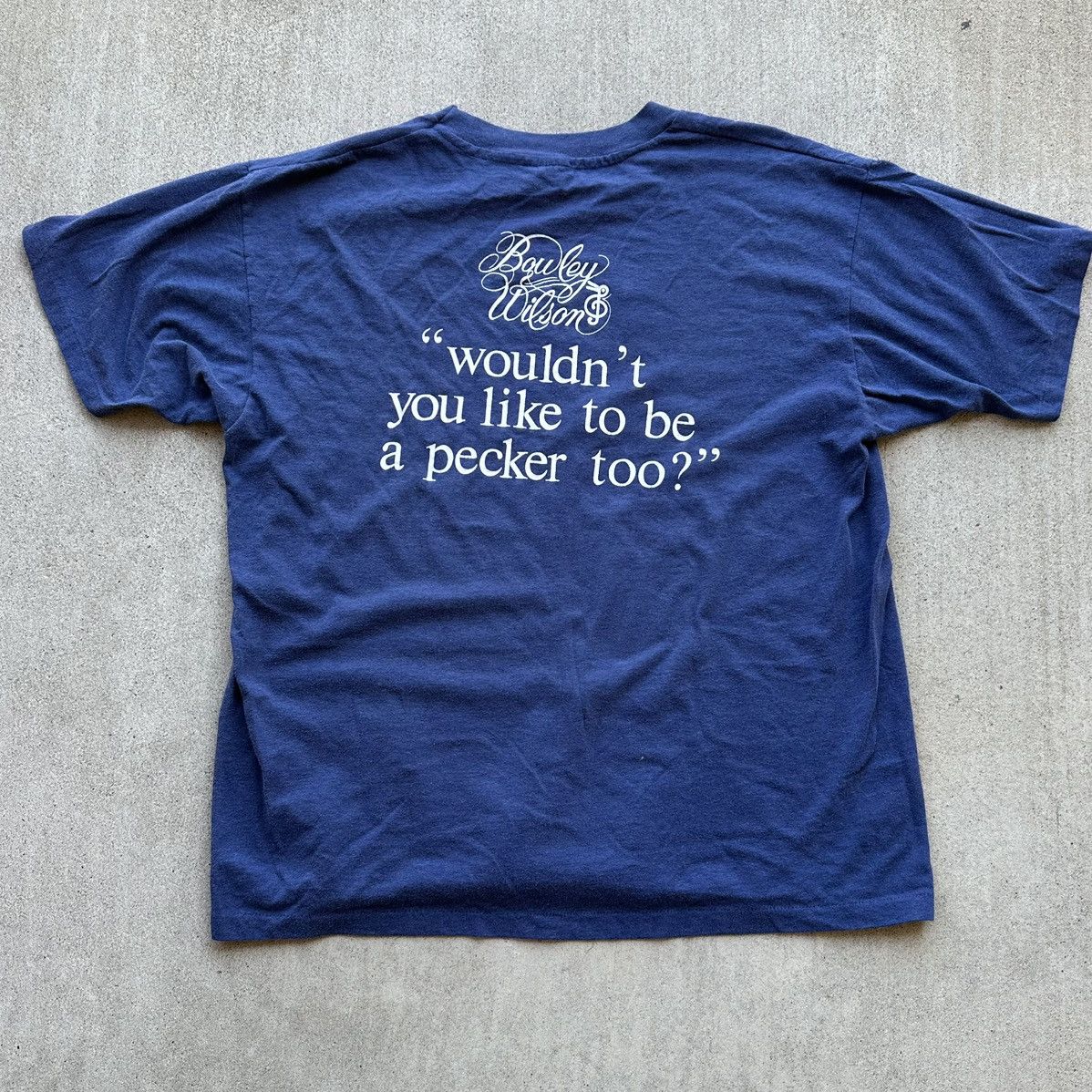 Band Tees Vintage Bowley & Wilson Band T Shirt 80s Single Stich USA Size US L / EU 52-54 / 3 - 2 Thumbnail