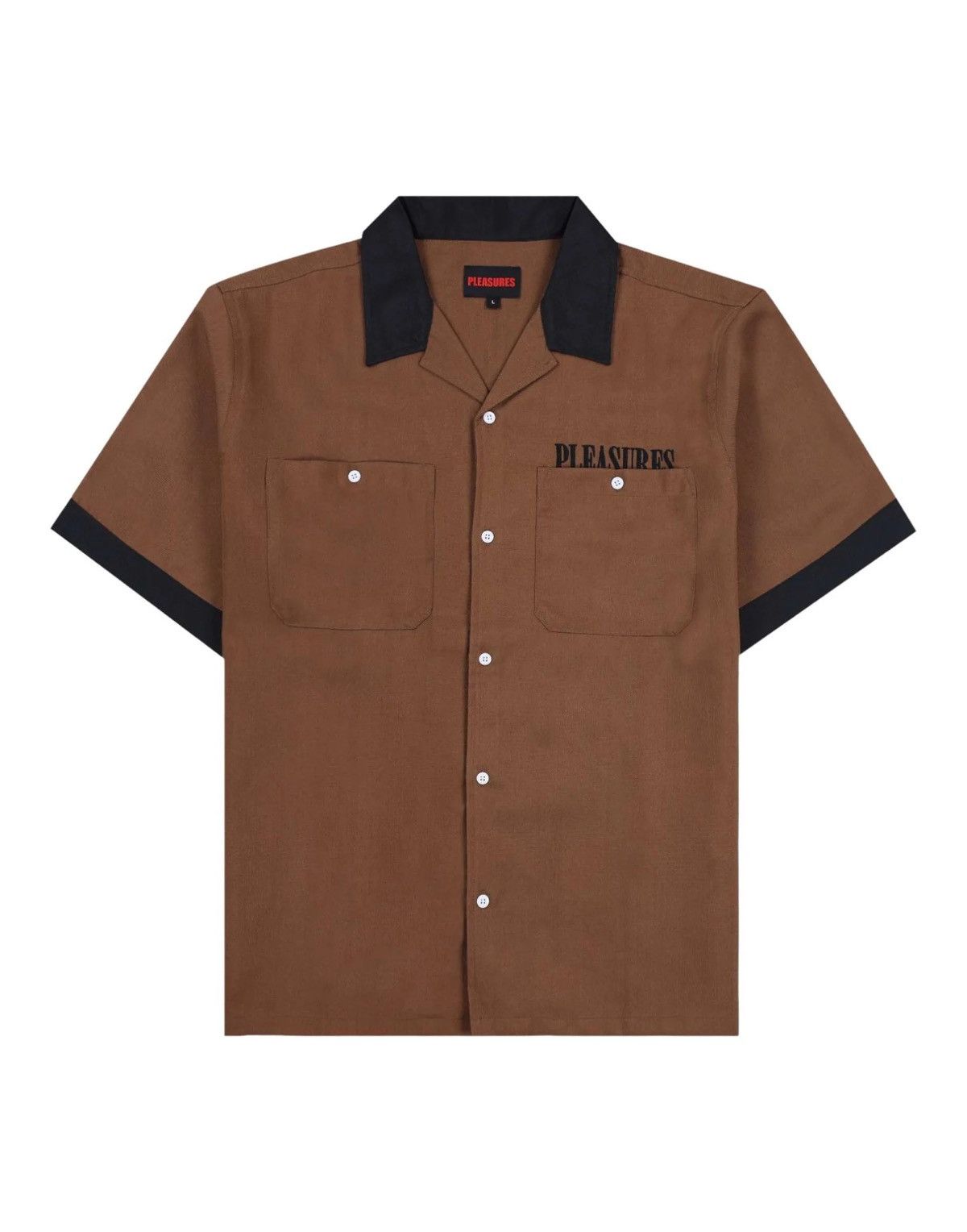 Pleasures Daisy Bowling Button Down Shirt