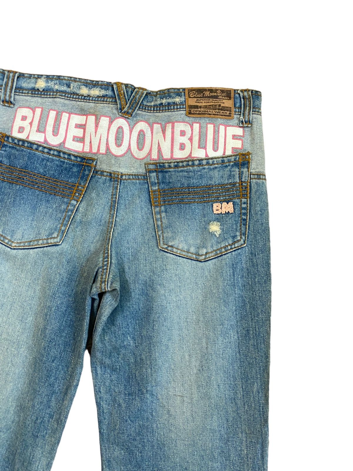 Designer × Japanese Brand × Vintage Vintage BLUE MOON BLUE Daicok Evisu Inspired Denim Size US 30 / EU 46 - 11 Thumbnail