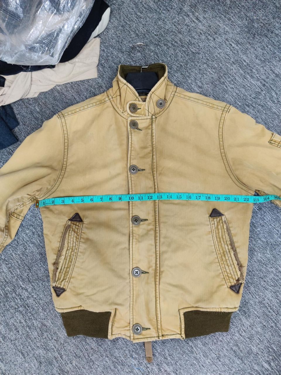 Abercrombie & Fitch Abercrombie & Fitch Shearling Harrison Bomber Fur Jacket Size US S / EU 44-46 / 1 - 19 Thumbnail