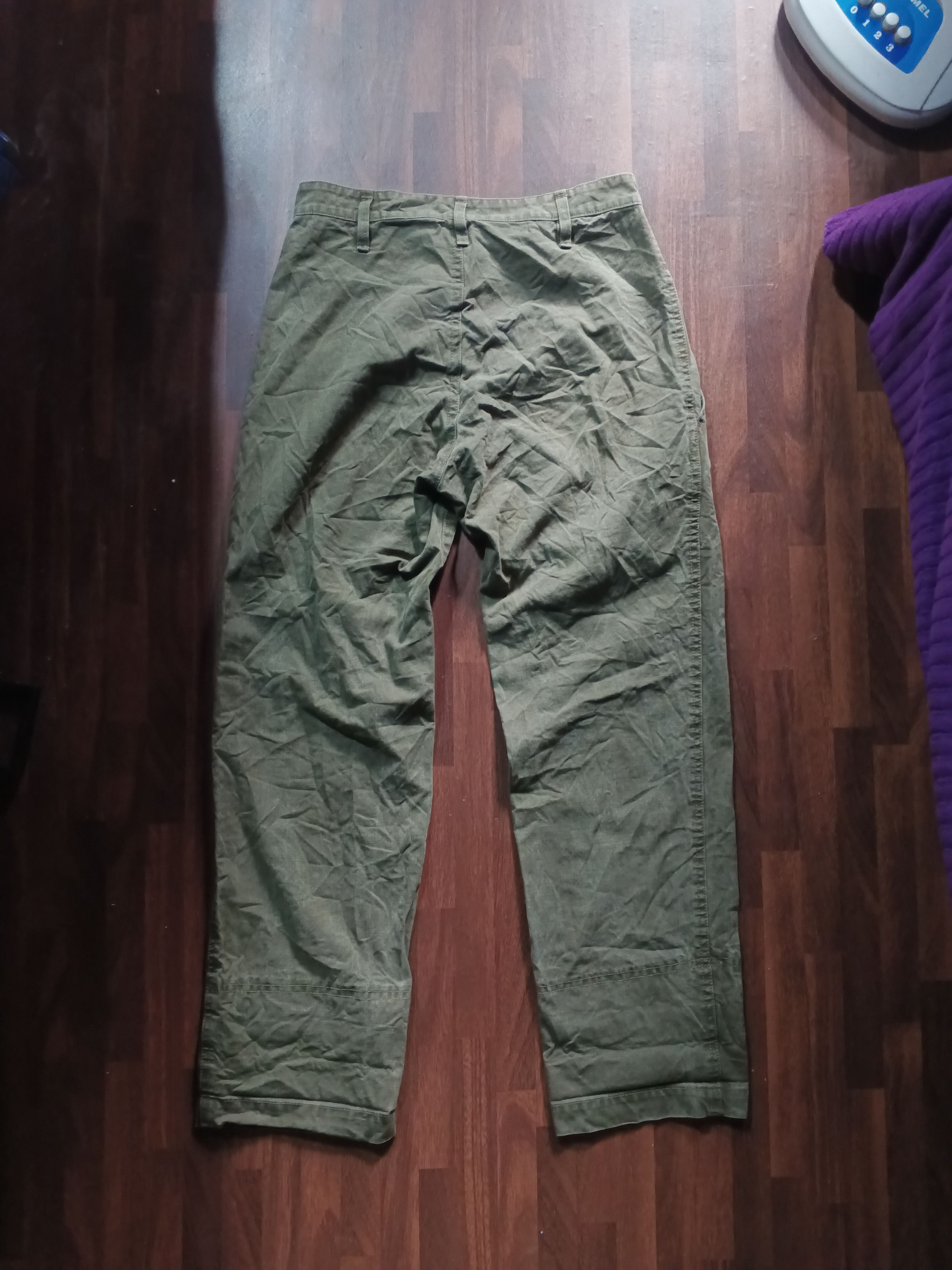 Japanese Brand × Y's × Yohji Yamamoto Y's Yohji Yamamoto Beige Casual Pants Size 28" / US 6 / IT 42 - 2 Thumbnail