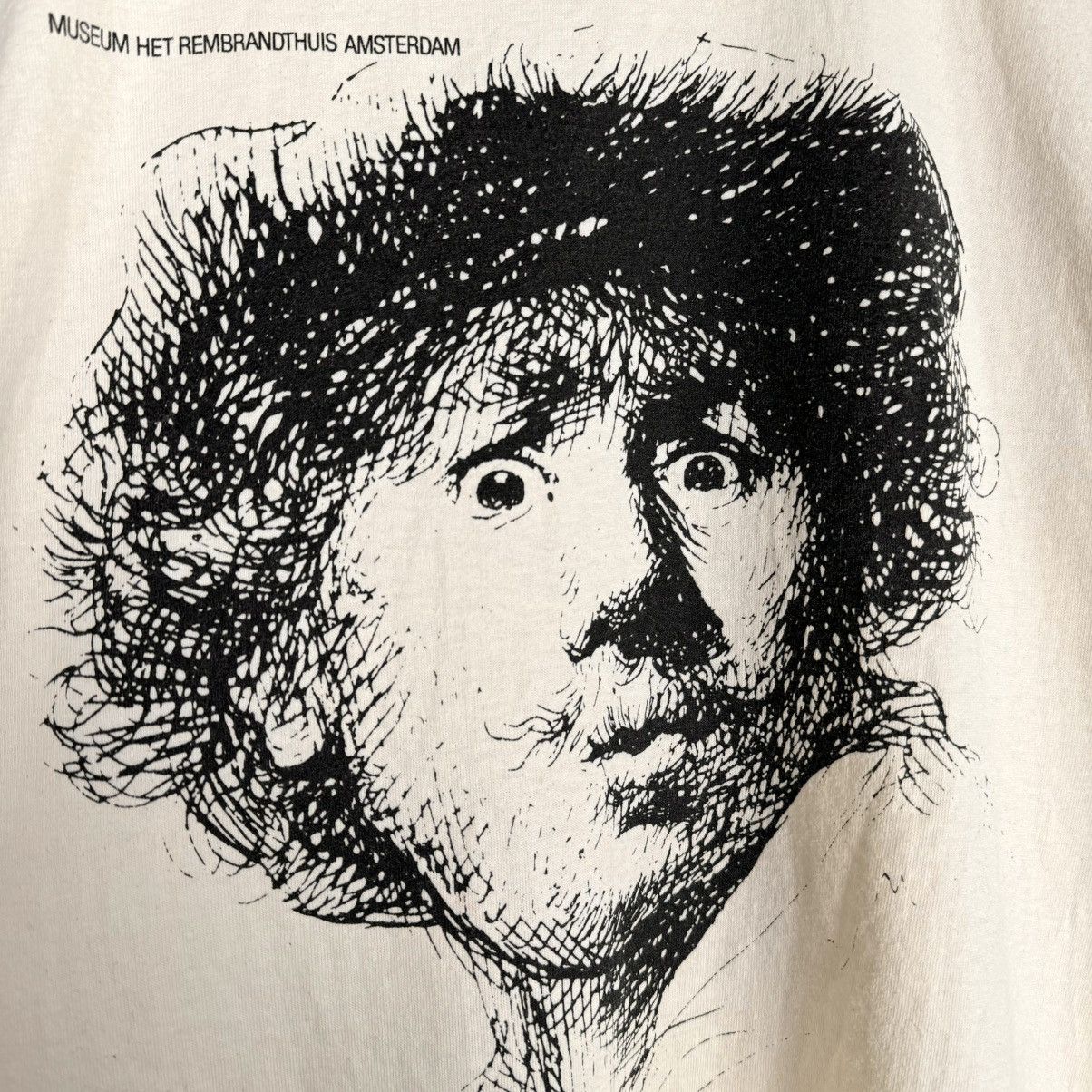 Vintage Vintage 90s Rembrandt Amsterdam Screen Stars Art T Shirt Size US XL / EU 56 / 4 - 3 Thumbnail
