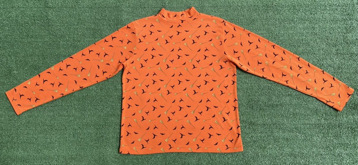 Other VTG Y2K Halloween Witch Bat Mockneck T-Shirt Medium Size M / US 6-8 / IT 42-44 - 2 Thumbnail