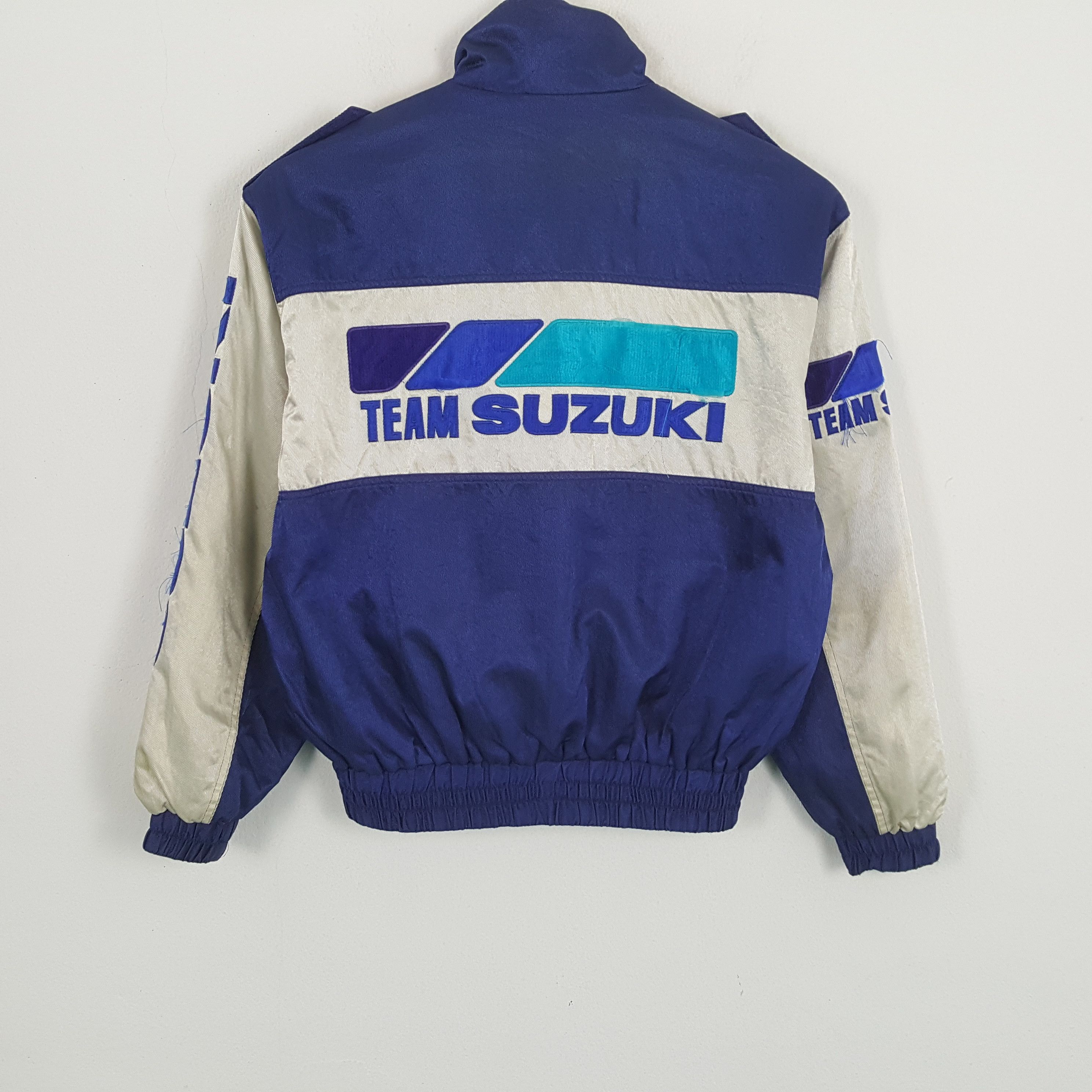Japanese Brand × Vintage TEAM SUZUKI Japanese Motorsports Racing Style Jacket Size US XL / EU 56 / 4 - 1 Thumbnail