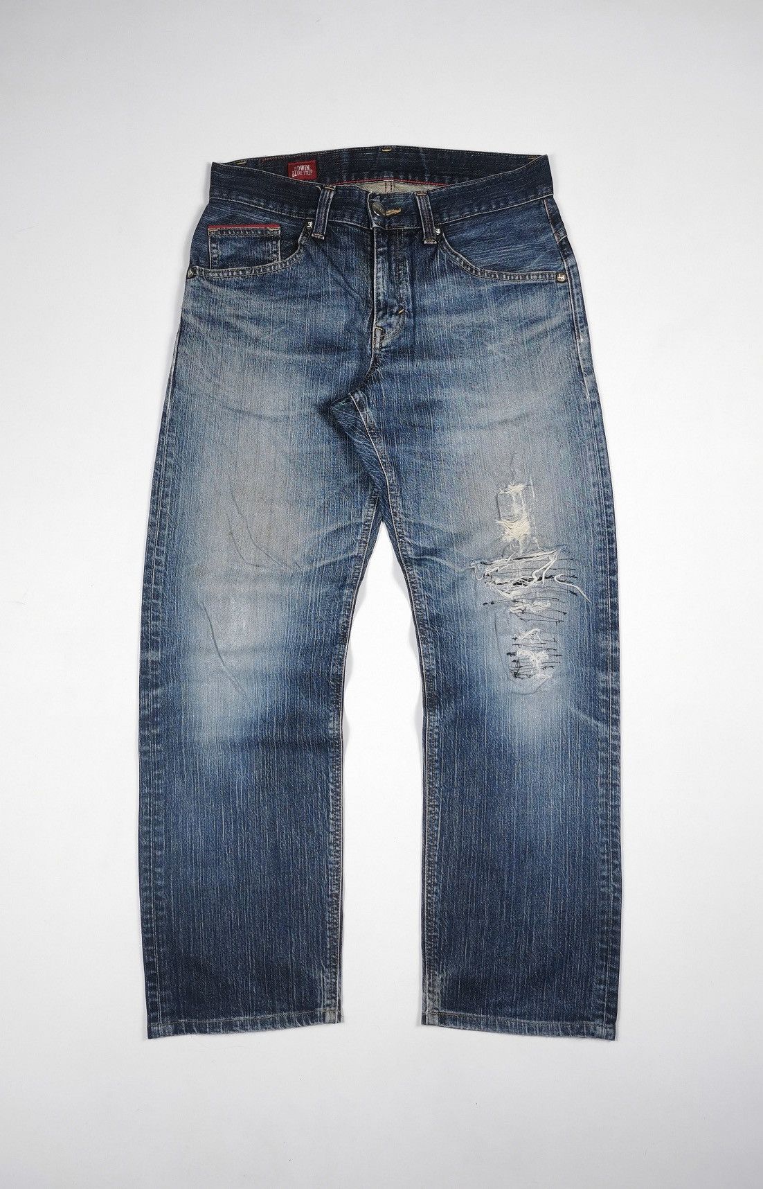 Hysteric Glamour Edwin Distressed Jeans Size 32x30.5 Size US 32 / EU 48 - 1 Thumbnail
