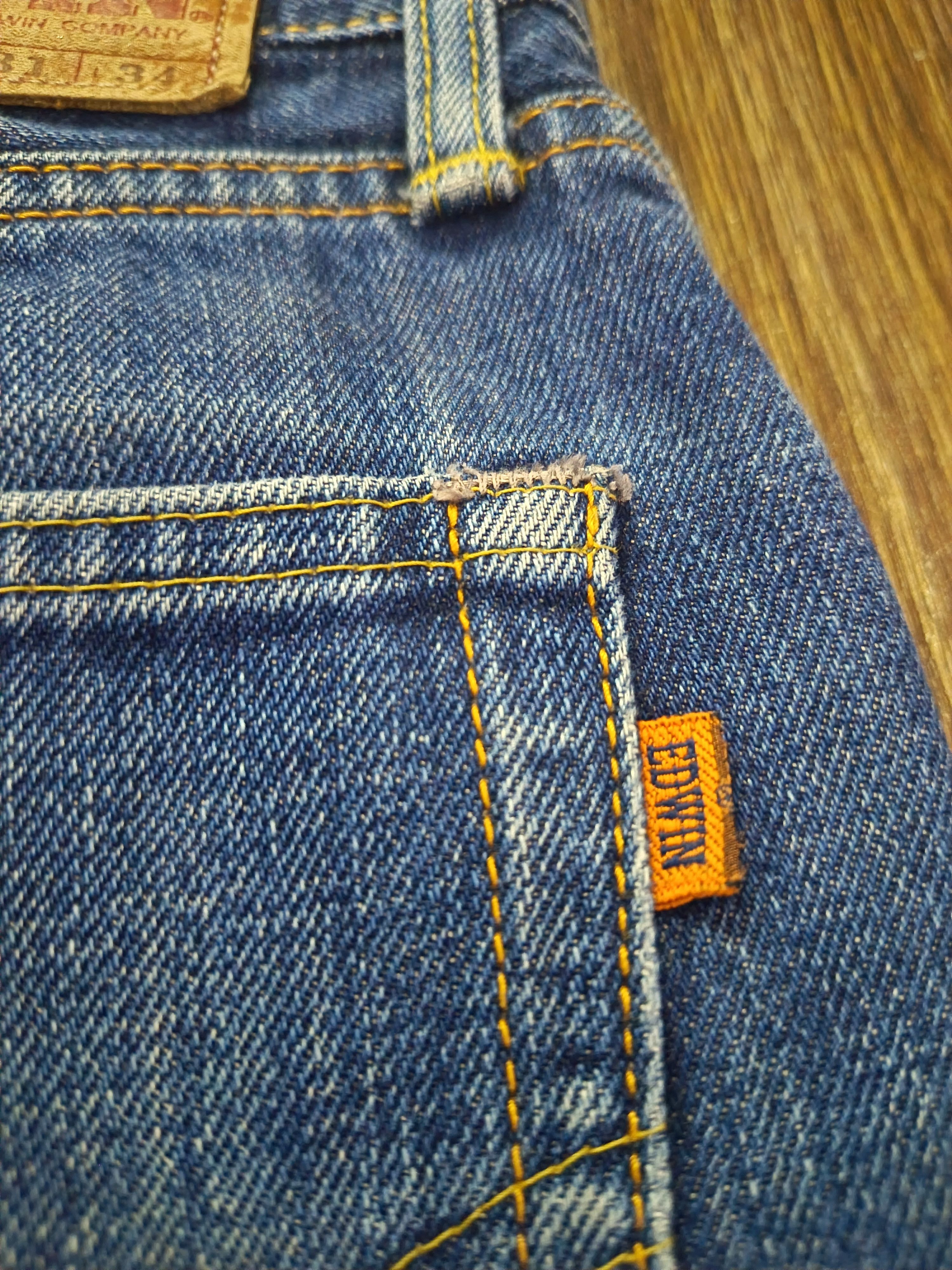 Kapital Vintage edwin 505xx selvedge Size US 31 - 11 Thumbnail