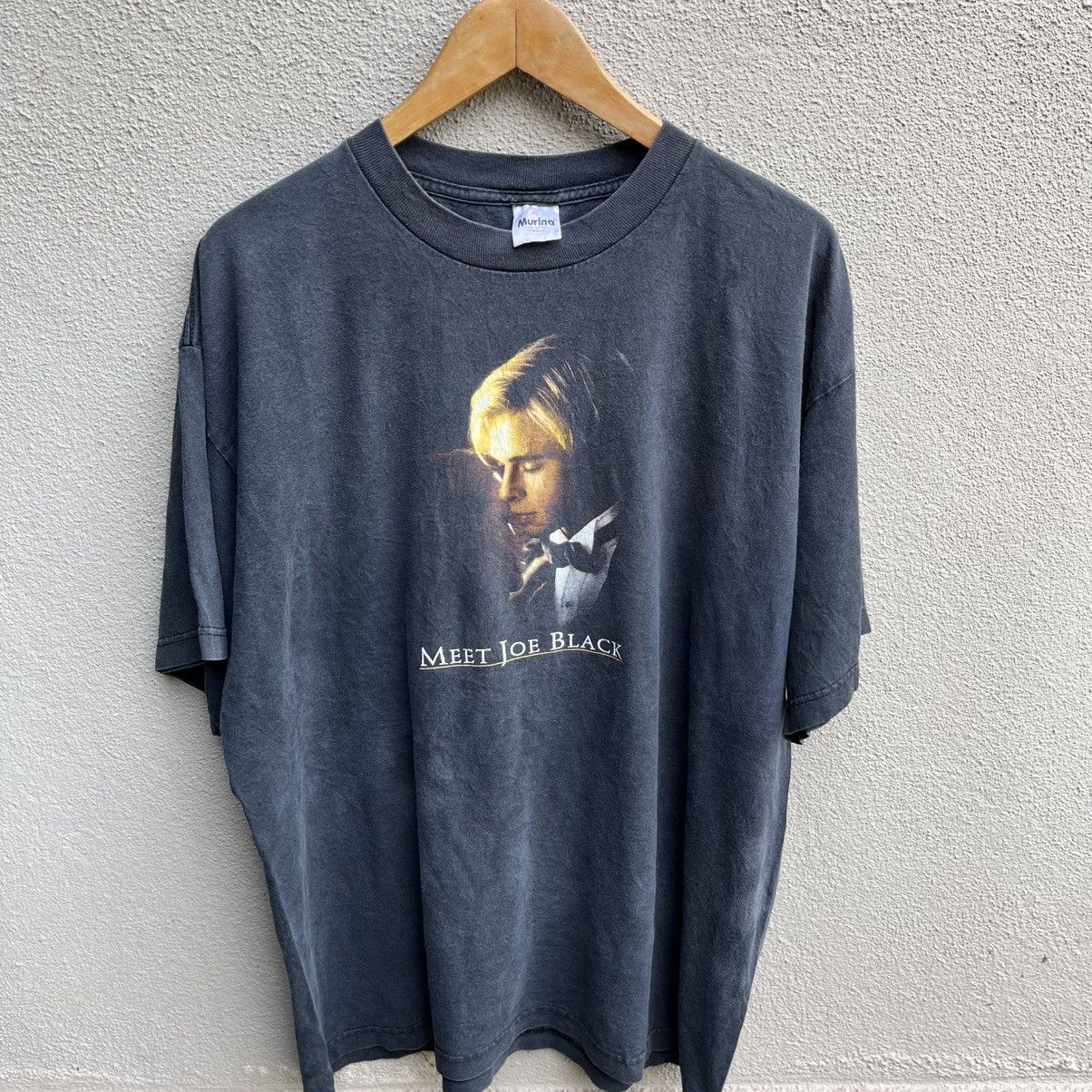 Vintage Vintage rare 90s MEET JOE BLACK movie tee brad pitt Size US XL / EU 56 / 4 - 2 Thumbnail
