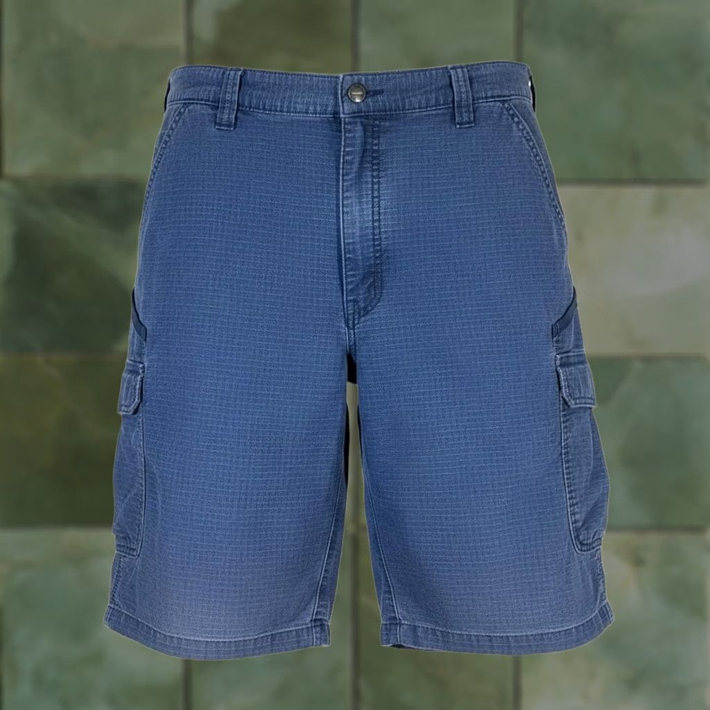 Carhartt Carhartt Cargo Shorts Mens 46 Blue Relaxed Fit 8 Inseam Canvas Pockets Size US 30 / EU 46 - 1 Thumbnail