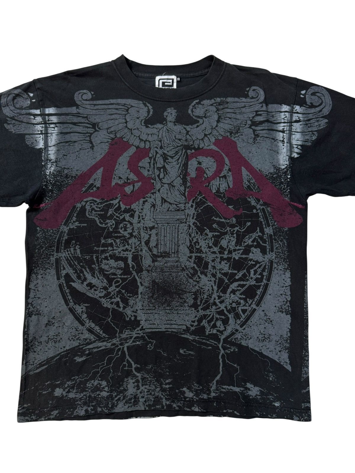 Japanese Brand × Vintage Reversal asra fullprint Tshirt Size US L / EU 52-54 / 3 - 5 Thumbnail