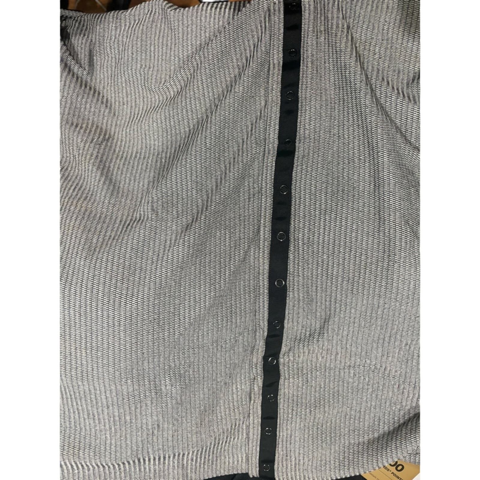 Lululemon LULULEMON Vinyasa Scarf Rulu Coco Pique Black White One Size Size ONE SIZE - 7 Thumbnail