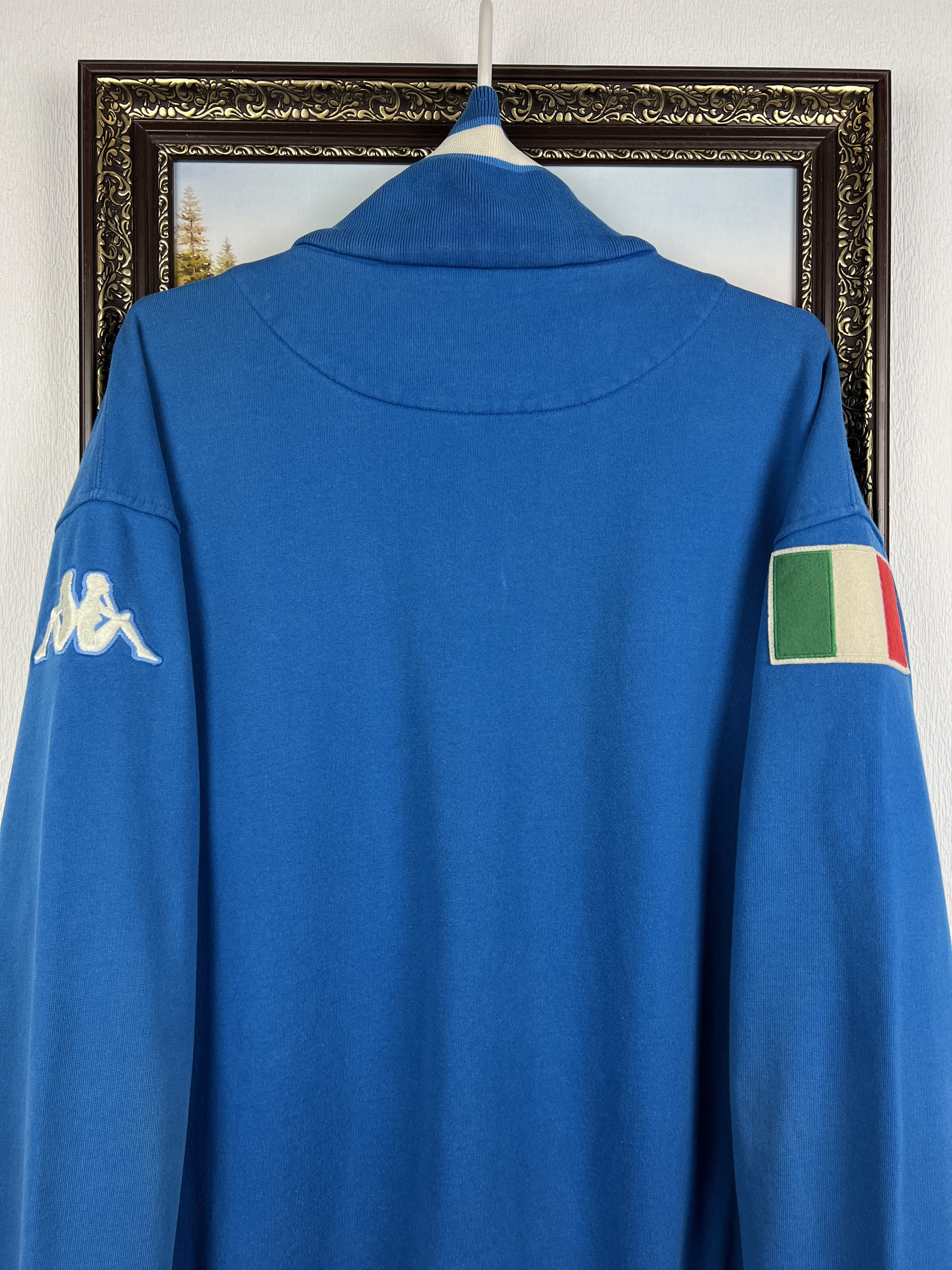 Kappa Vintage 2000's Kappa Italy Football Jacket Soccer Track Top Size US XL / EU 56 / 4 - 11 Thumbnail
