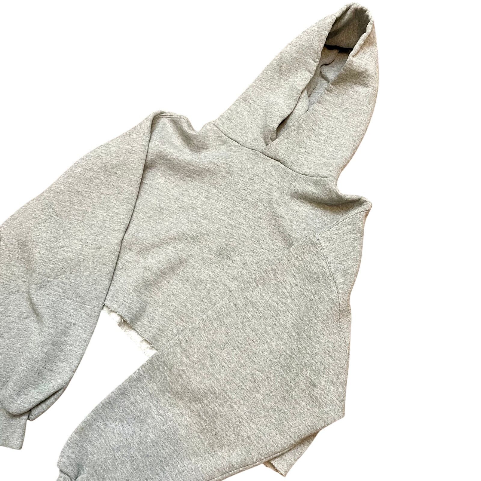 Russell Athletic Vtg Russell Athletic Cropped Hoodie - Size XL Size XL / US 12-14 / IT 48-50 - 2 Thumbnail