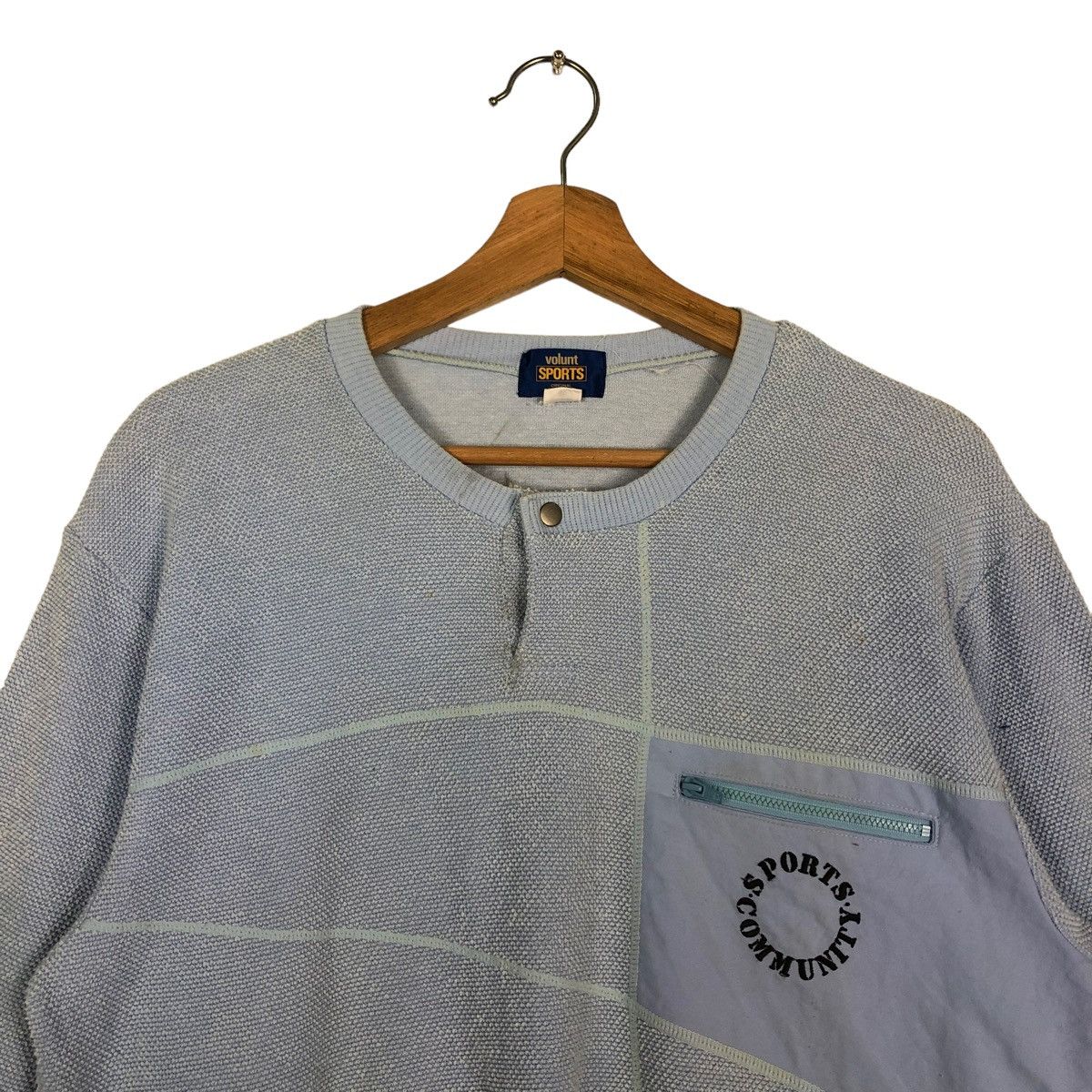 Japanese Brand × Vintage 🔥90’s Vintage Sweatshirt Crewneck Japan Volunt Sports Size US M / EU 48-50 / 2 - 2 Thumbnail