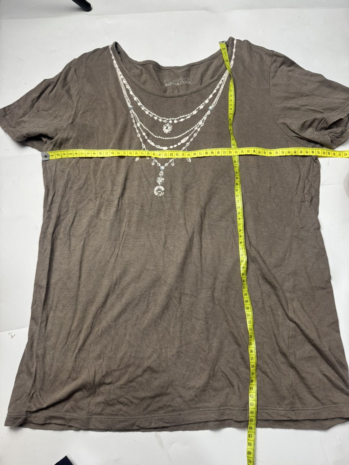 14th Addiction Japanese alpha cubic tshirts necklace styled 14th Size US M / EU 48-50 / 2 - 7 Thumbnail