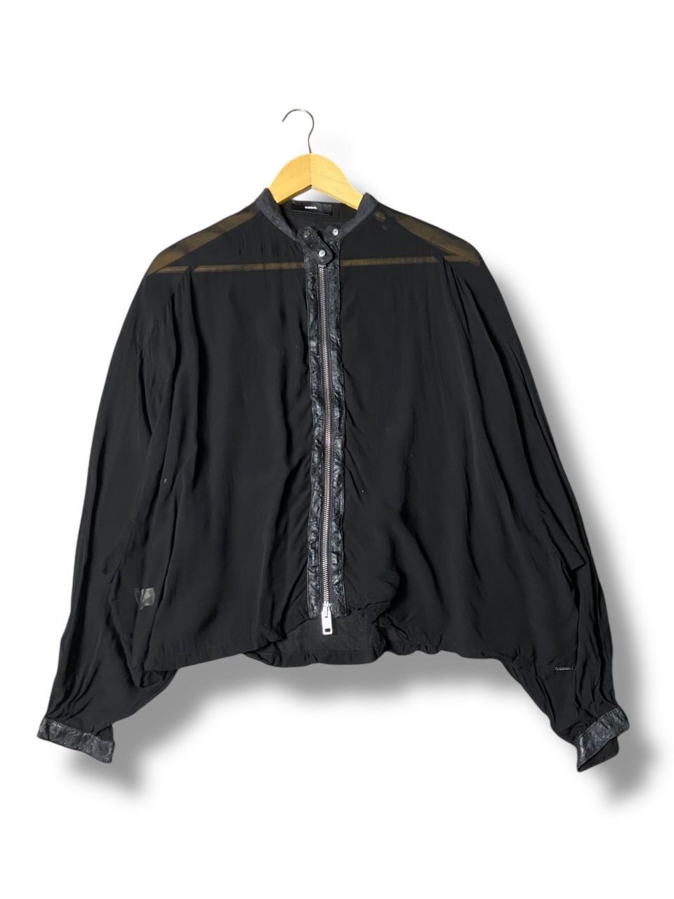 Diesel Vintage Diesel See-Through Batwing Blouson (168) Size ONE SIZE - 1 Thumbnail