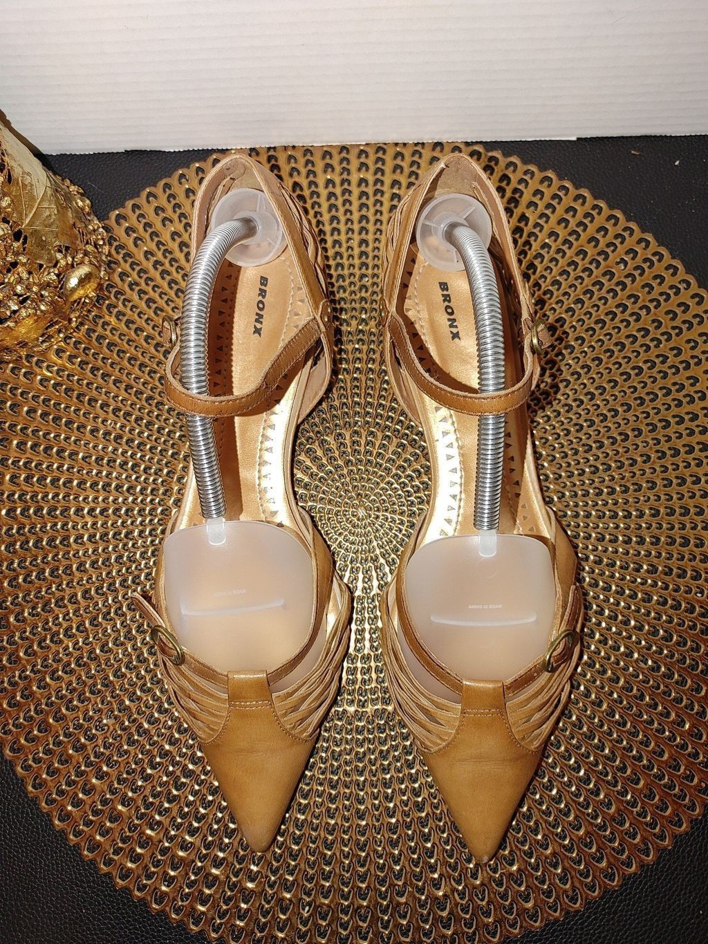 Bronx and Banco Bronx leather sandals size 40 Size US 9 / IT 39 - 2 Thumbnail