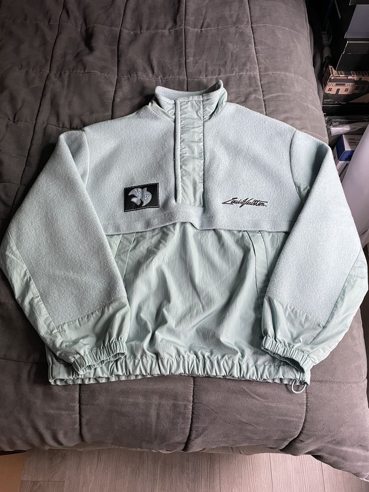 Louis Vuitton Louis Vuitton Dove Anorak Fleece Jacket Size US M / EU 48-50 / 2 - 1 Thumbnail