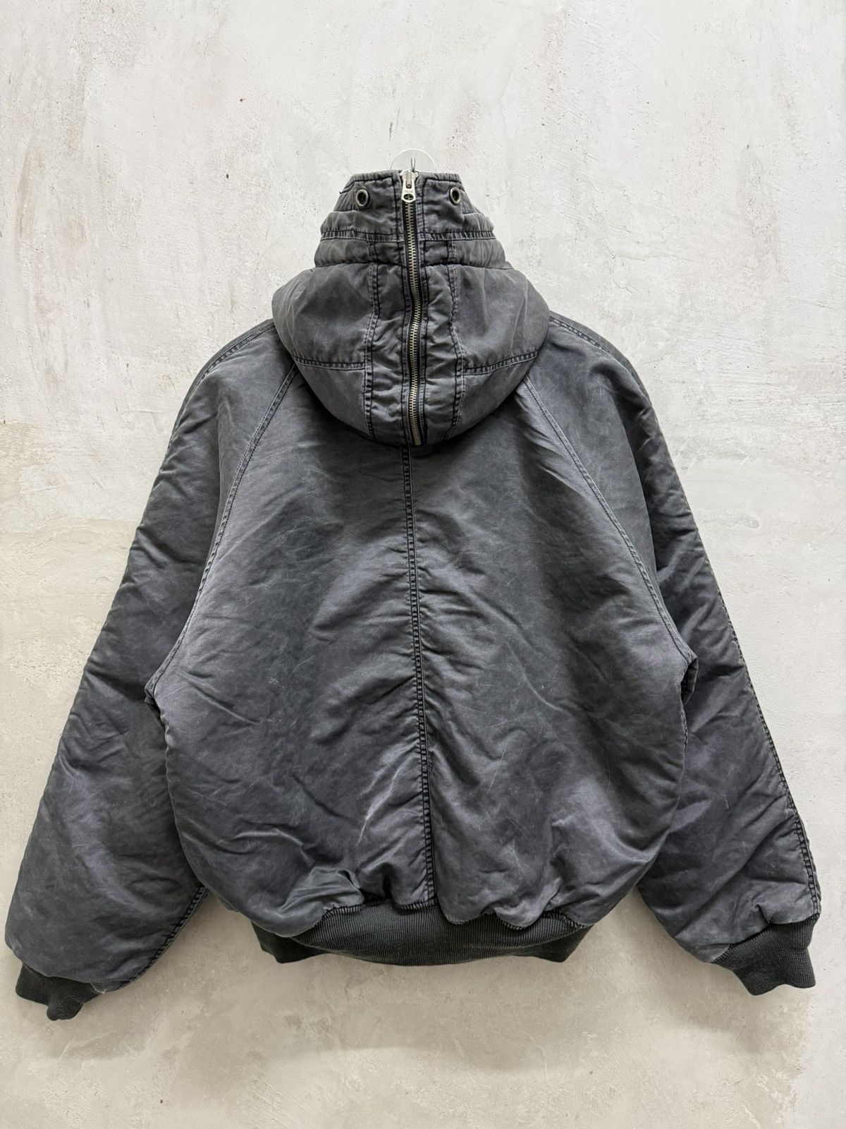 Le Grande Bleu (L.G.B.) 90s Archive N-2B Stonewashed Flight Jacket lgb style Size US L / EU 52-54 / 3 - 3 Thumbnail