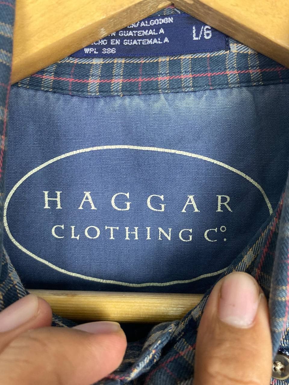 Haggar haggar clothing flannel shirt burberry inspired nice design Size US L / EU 52-54 / 3 - 6 Thumbnail