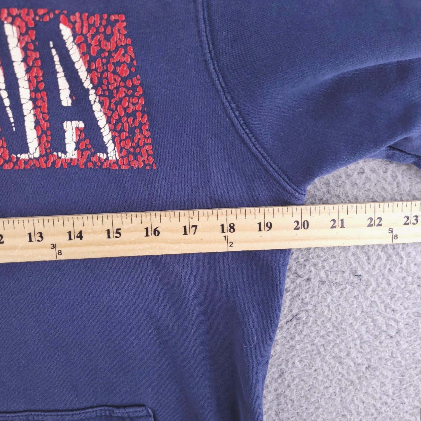 Nike Nike Hoodie Mens S Misawa Japan Blue Pullover Sweatshirt Size US S / EU 44-46 / 1 - 7 Thumbnail