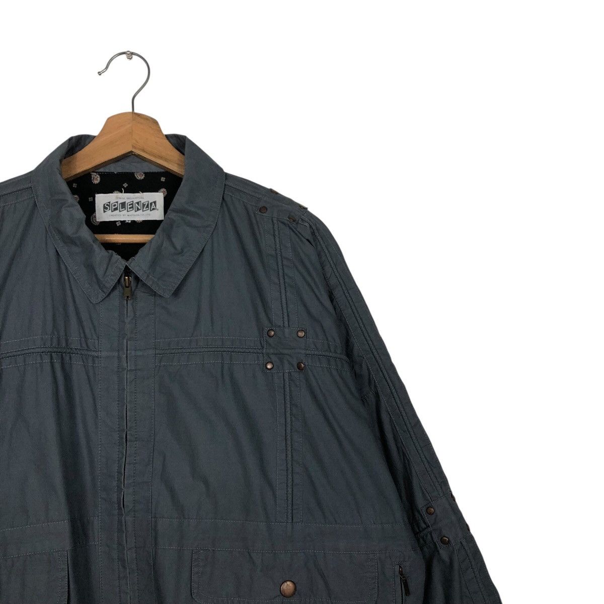 Issey Miyake Vintage SPLENZA Matsuya Quilted Liner Utility Jacket Size US M / EU 48-50 / 2 - 7 Thumbnail