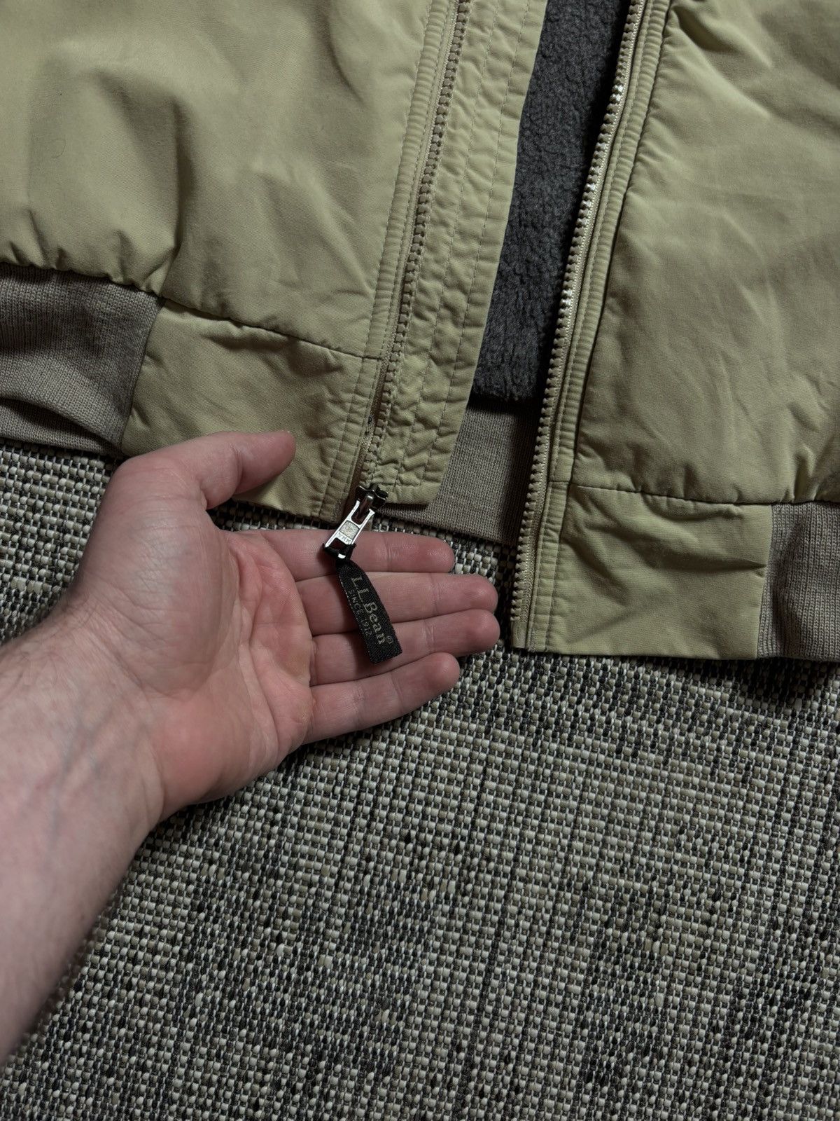L.L. Bean L.L.Bean Vintage Rare Street Wear Fleece Bomber Jacket Size US M / EU 48-50 / 2 - 3 Thumbnail