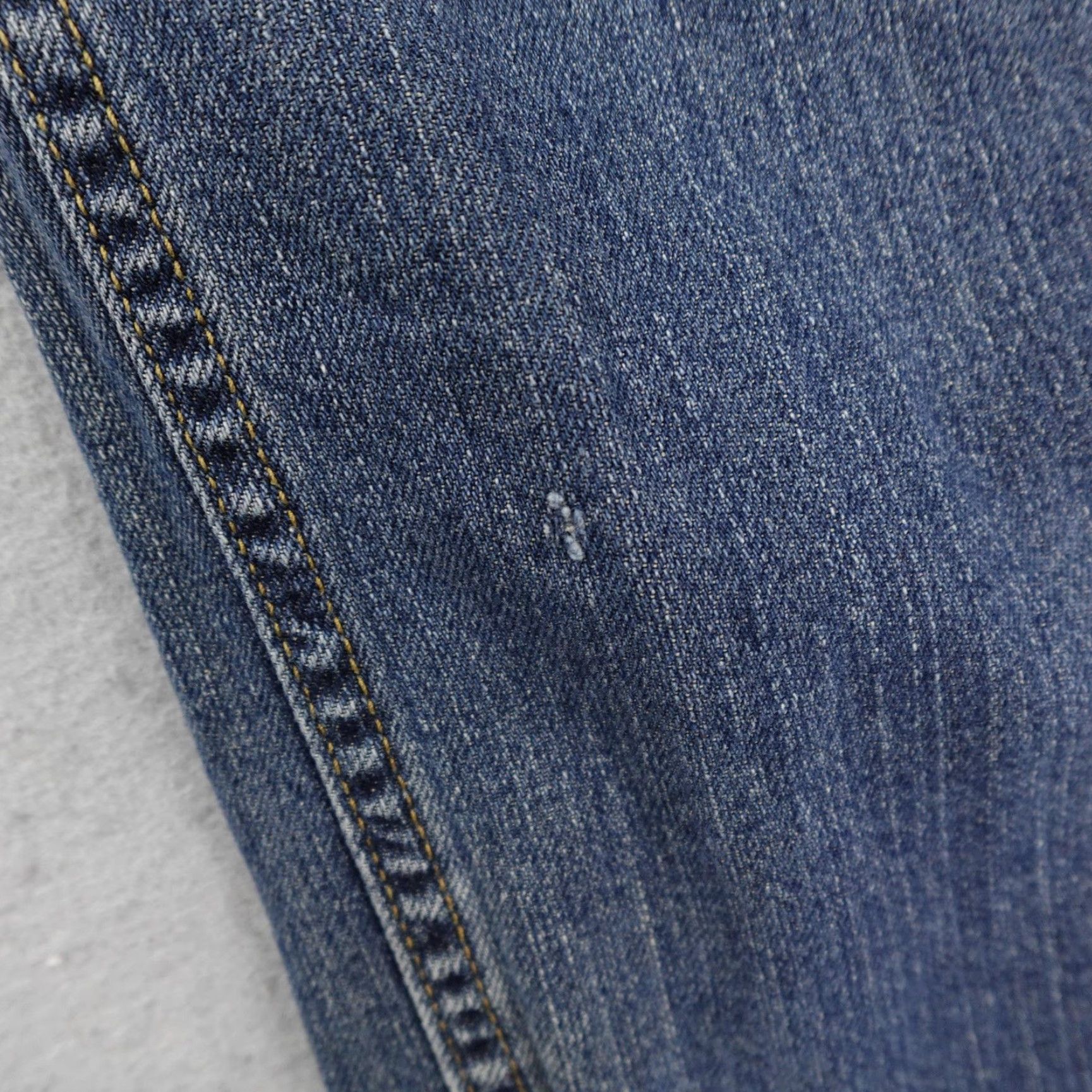 Anchor Blue VINTAGE Anchor Blue Jeans Men's 36x34 Blue Denim Loose Baggy Distressed Grunge Y2K Jeans Mens Blue 5-Pocket Design Vintage Men Size US 36 / EU 52 - 7 Thumbnail