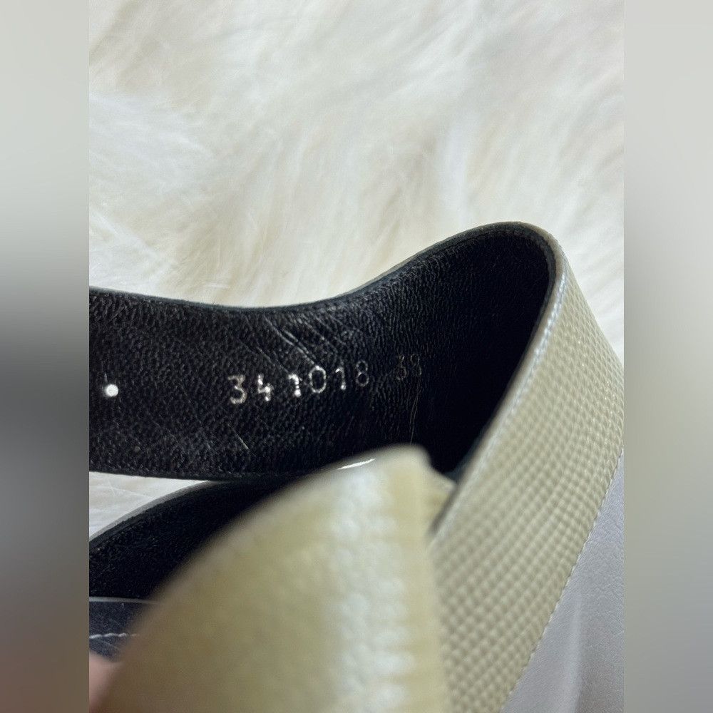 Balenciaga Balenciaga Gray Monochromatic espadrille wedges Mules ankle Size US 8 / IT 38 - 5 Thumbnail