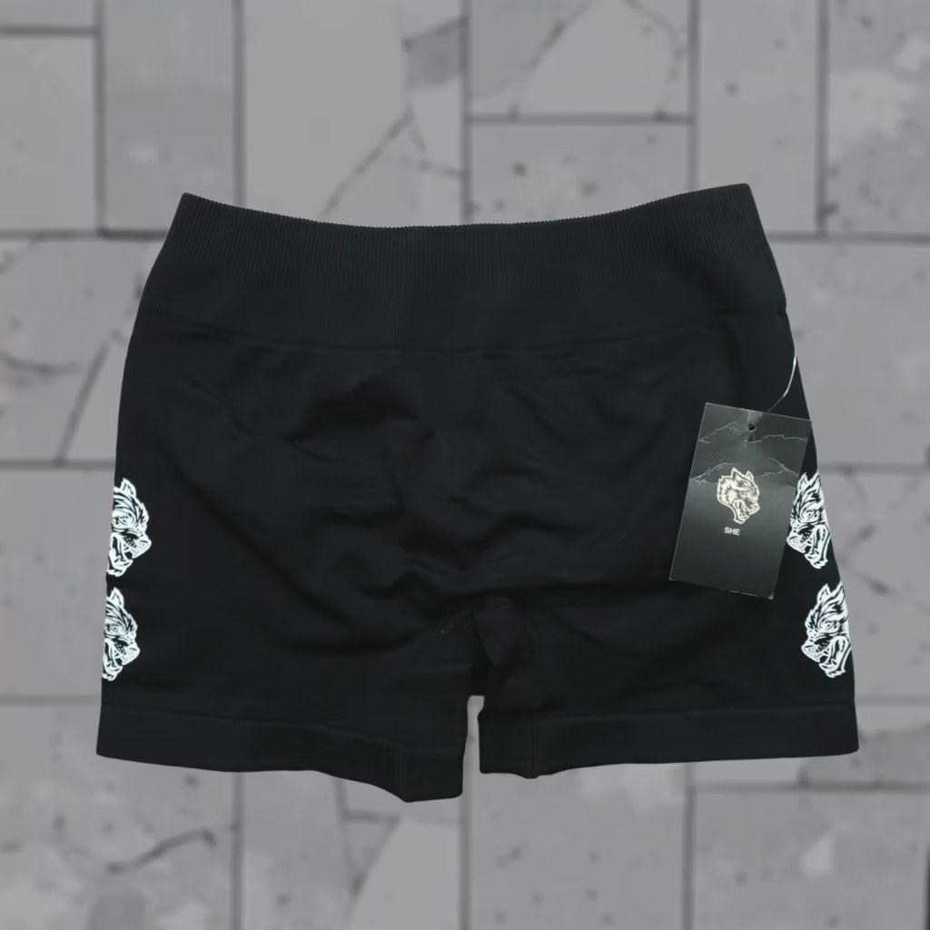 Darc Sport Darc Sport She Our Loyalty Katya Seamless Shorts Women's S Black Limited Size 28" / US 6 / IT 42 - 1 Thumbnail