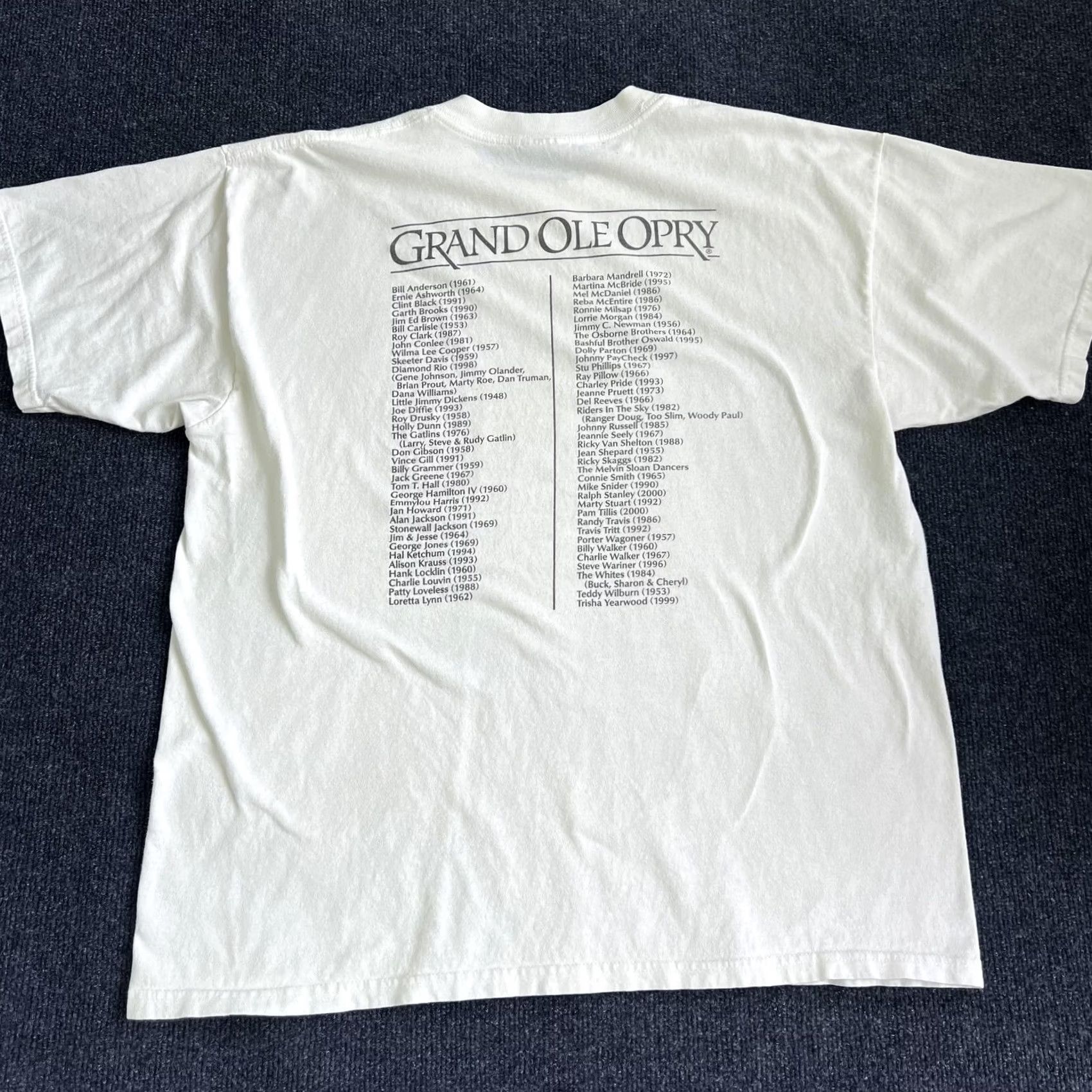 Gildan VINTAGE Grand Ole Opry Shirt Mens XL Gildan Heavy Cotton Country Music Tee Size US XL / EU 56 / 4 - 2 Thumbnail