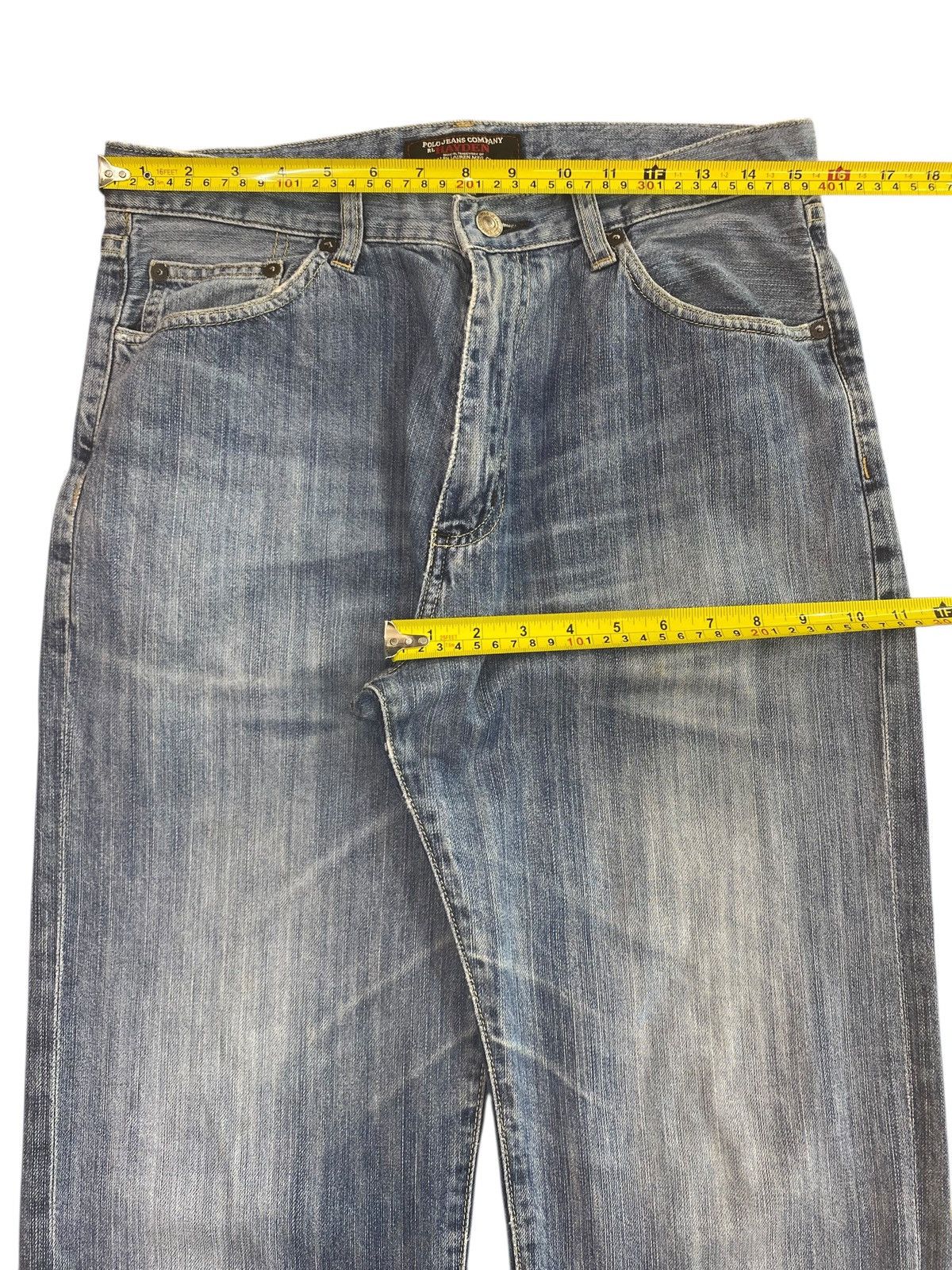 Polo Ralph Lauren Polo Ralph Lauren Acid Blue Wash Style Loose Jeans Size US 31 - 5 Thumbnail
