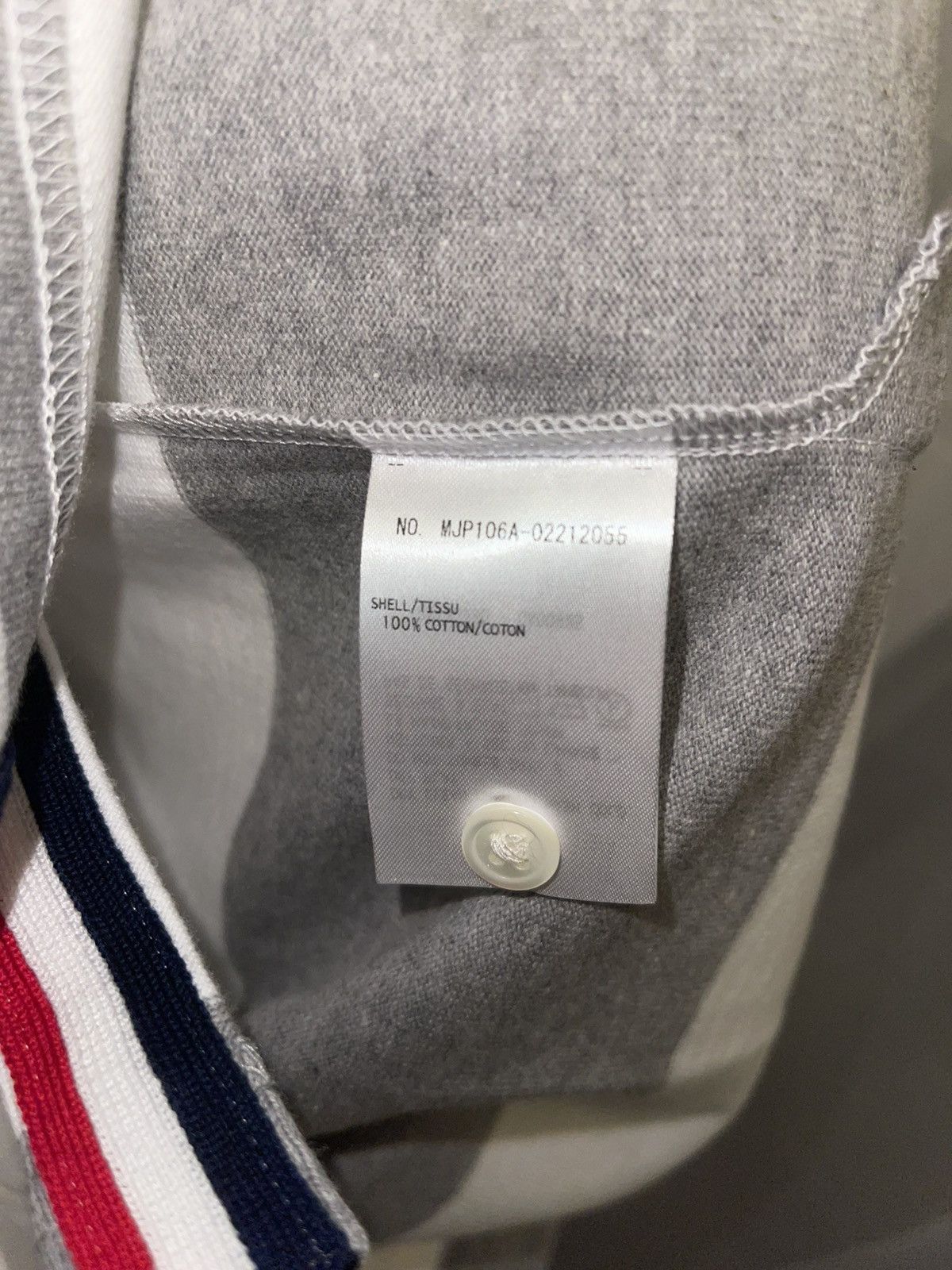 Thom Browne Thom Browne Short Sleeve Polo in Rugby Stipe with 4bar Size US M / EU 48-50 / 2 - 6 Thumbnail