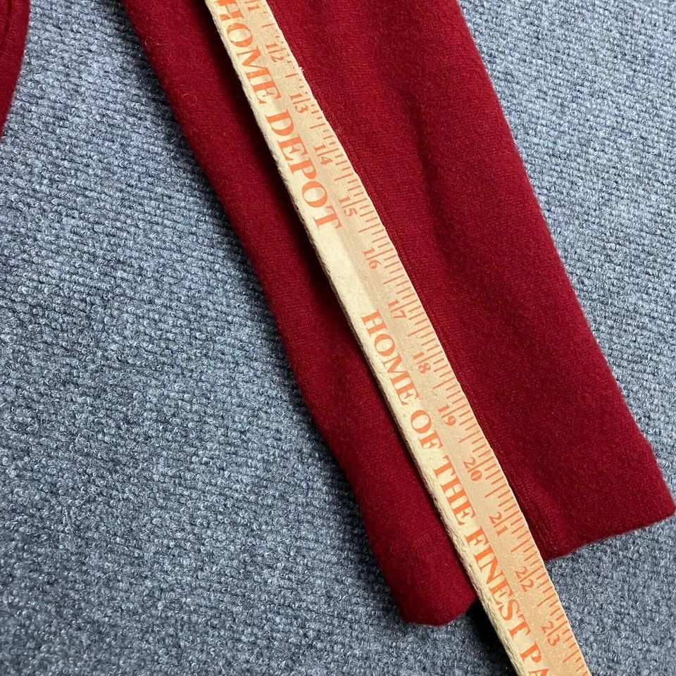 Jones New York × Vintage Jones New York Coat Women's Red Front Pockets Wool Blend M Size M / US 6-8 / IT 42-44 - 8 Thumbnail